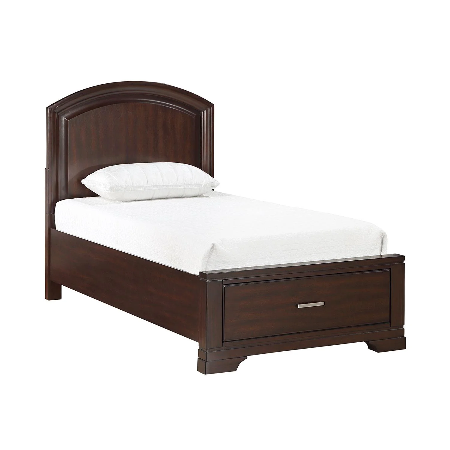 Arista 6-Piece Twin Storage Bedroom Package - Brown Cherry - Image 3