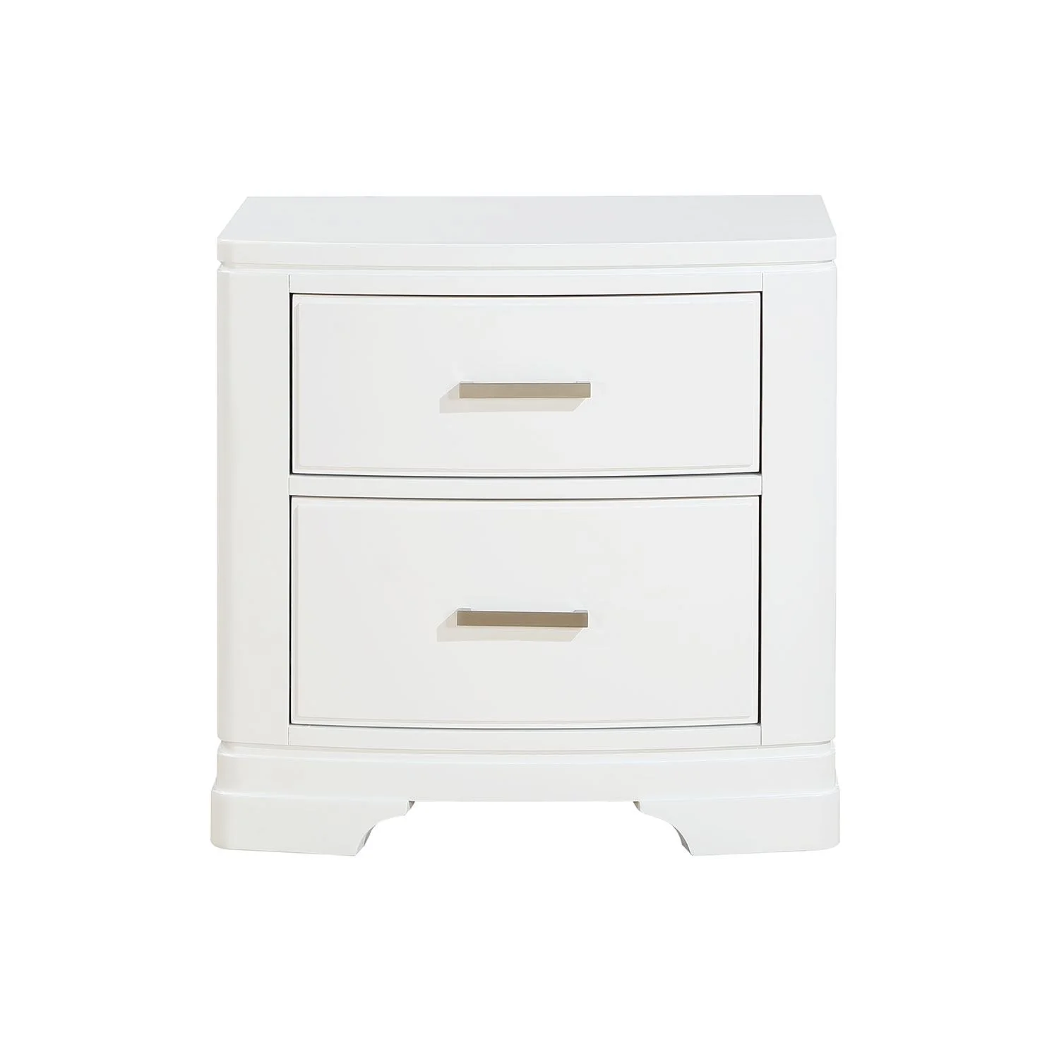 Arista Night Table - White - Image 4