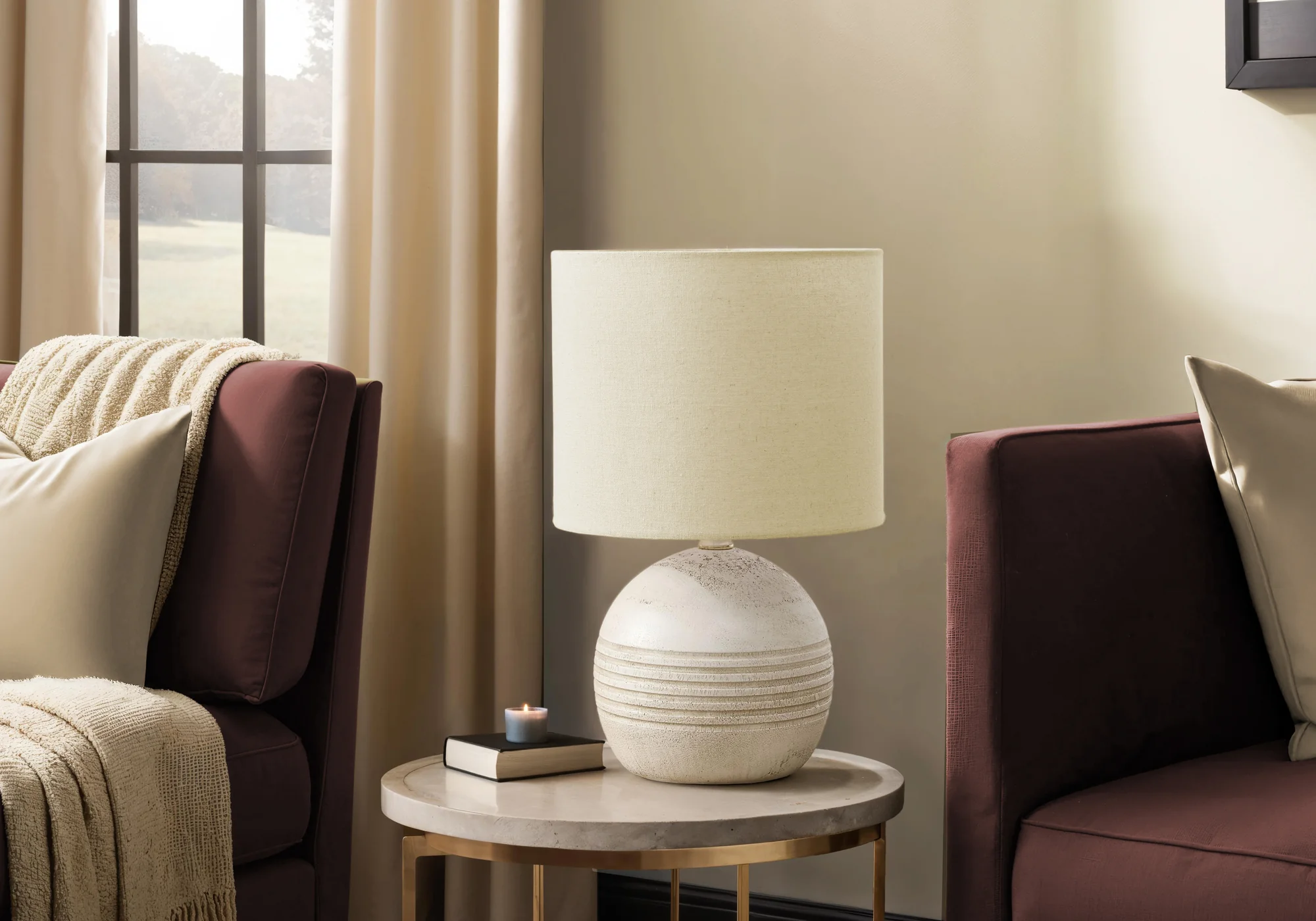 Arvid Table Lamp - Ivory - Image 2