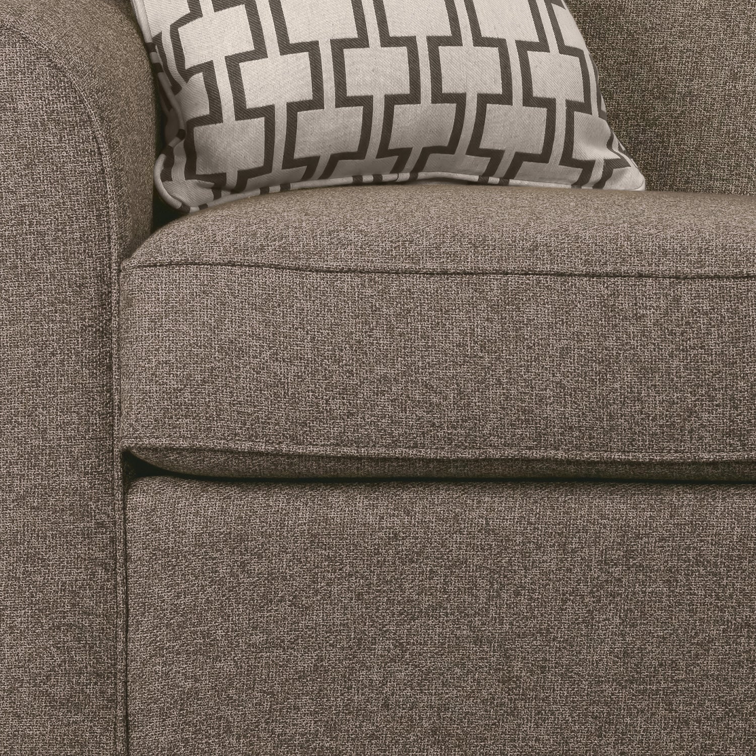 Ashby Queen Sofa Bed - Brown - Image 4