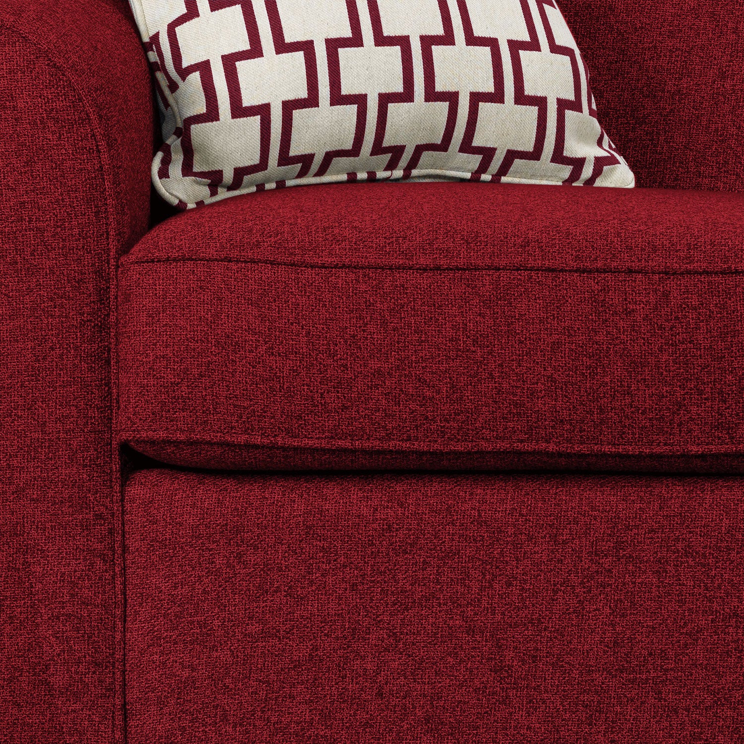 Ashby Queen Sofa Bed - Red - Image 4