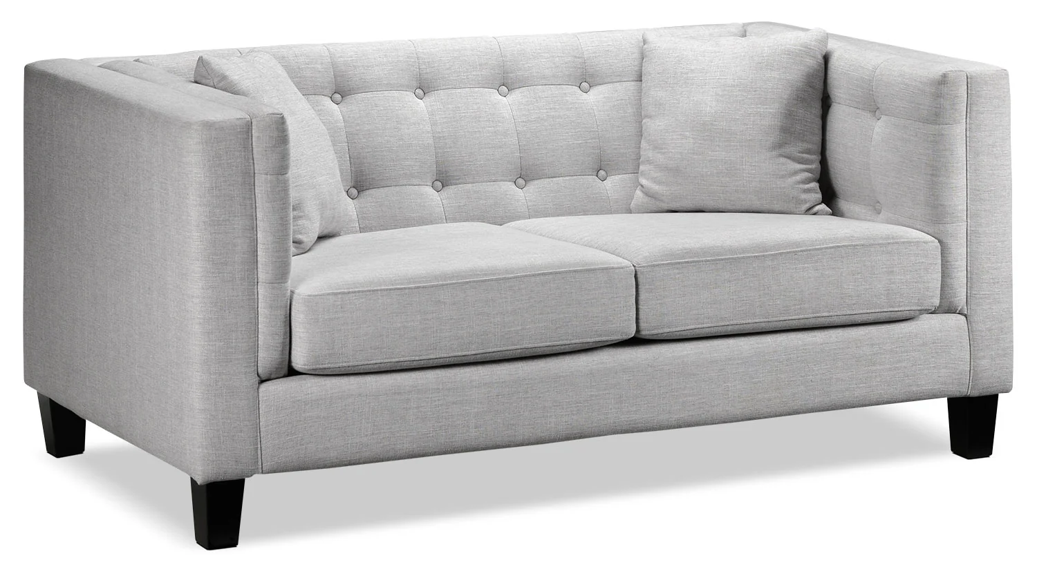 Astin Sofa, Loveseat and Chair and a Half Set - Grey - Image 4
