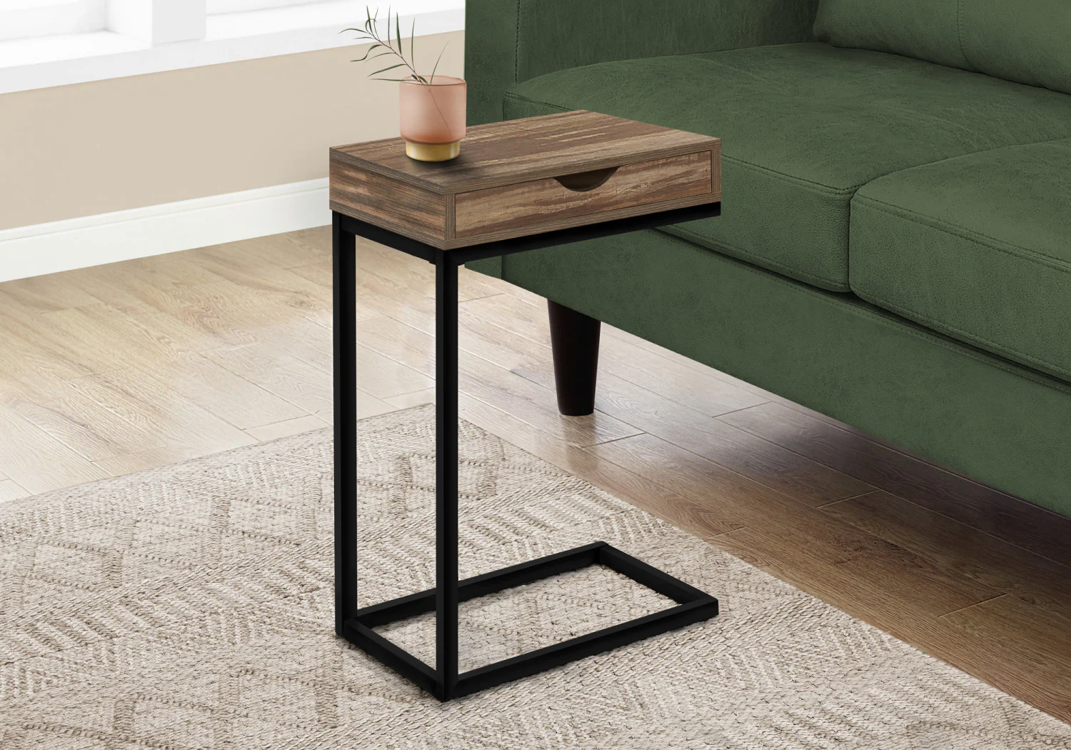 Astra Side Table - Brown - Image 2