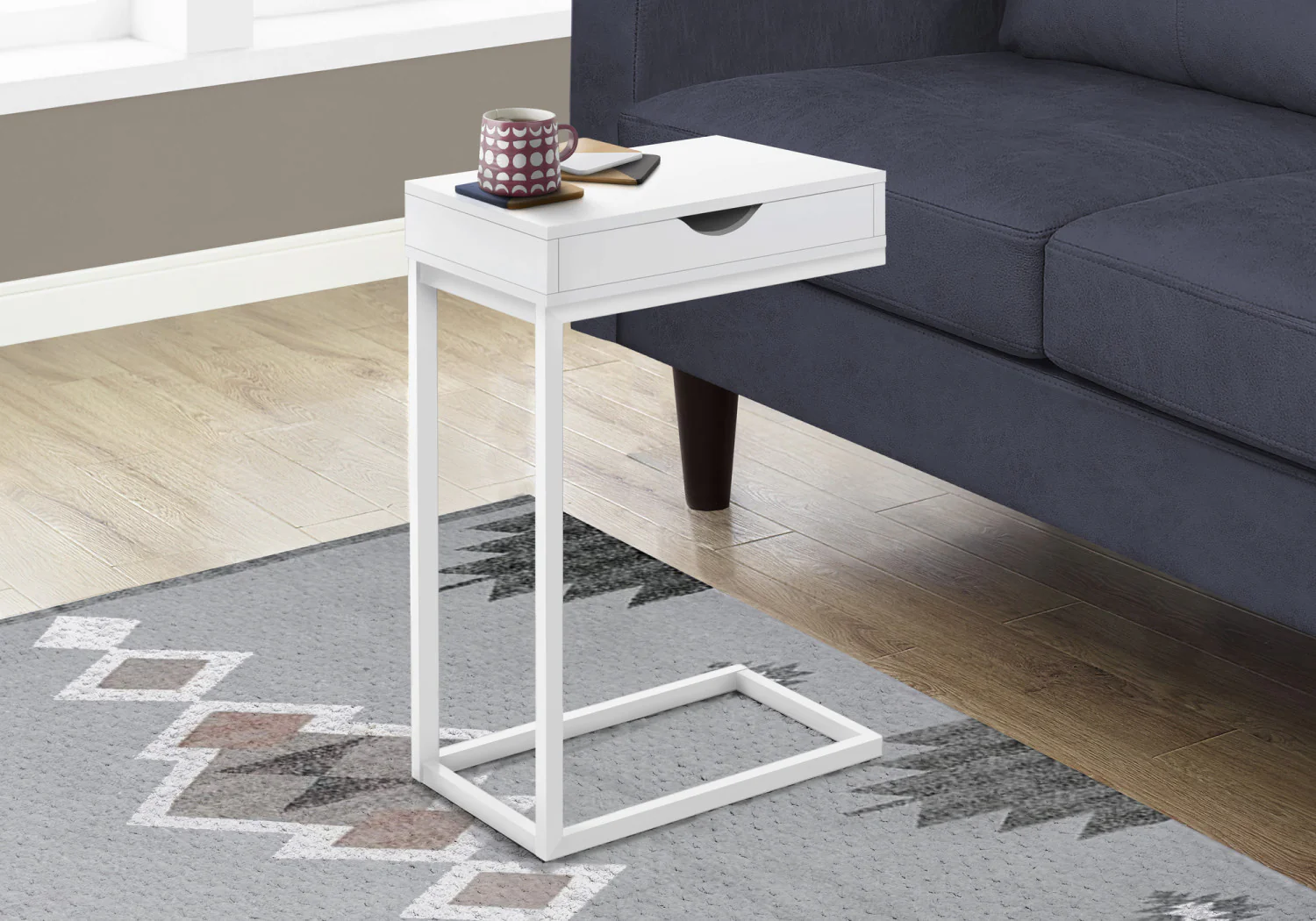 Astra Side Table - White - Image 2