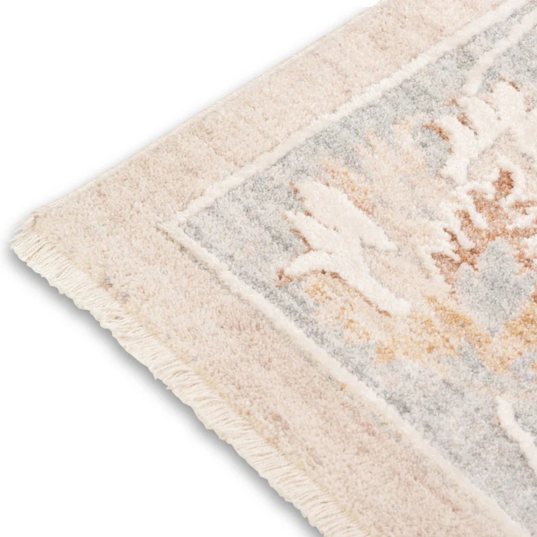 Athena Bordered Rug - 5' x 8' - Natural - Image 2
