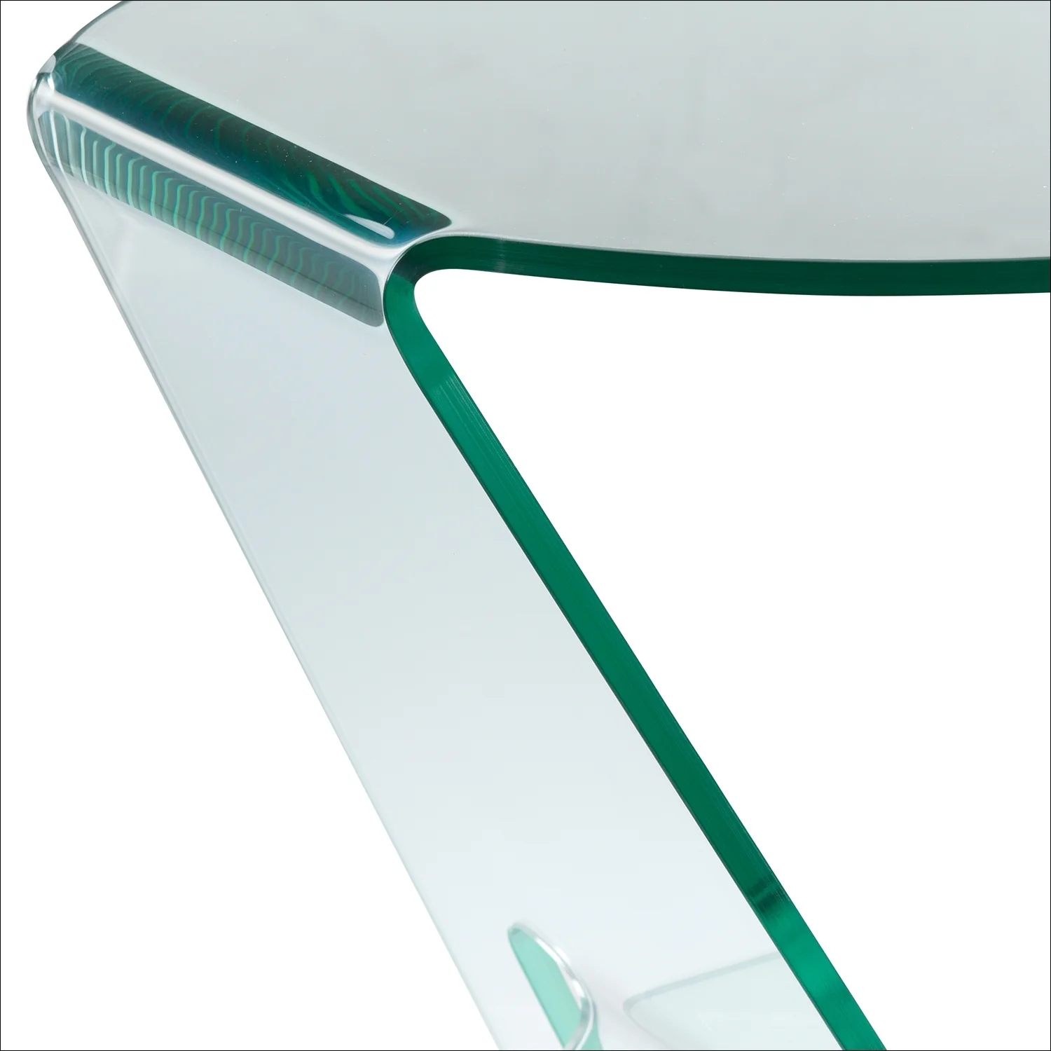 Athens End Table - Glass - Image 2