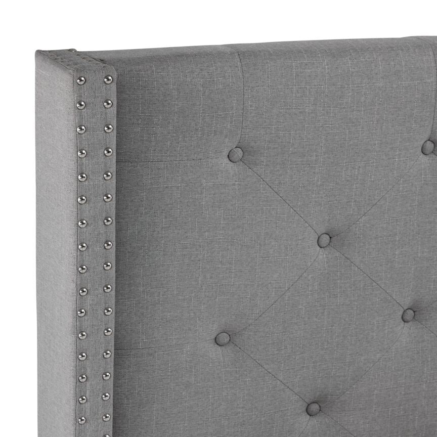 Audrey 3-Piece King Bed - Grey - Image 4