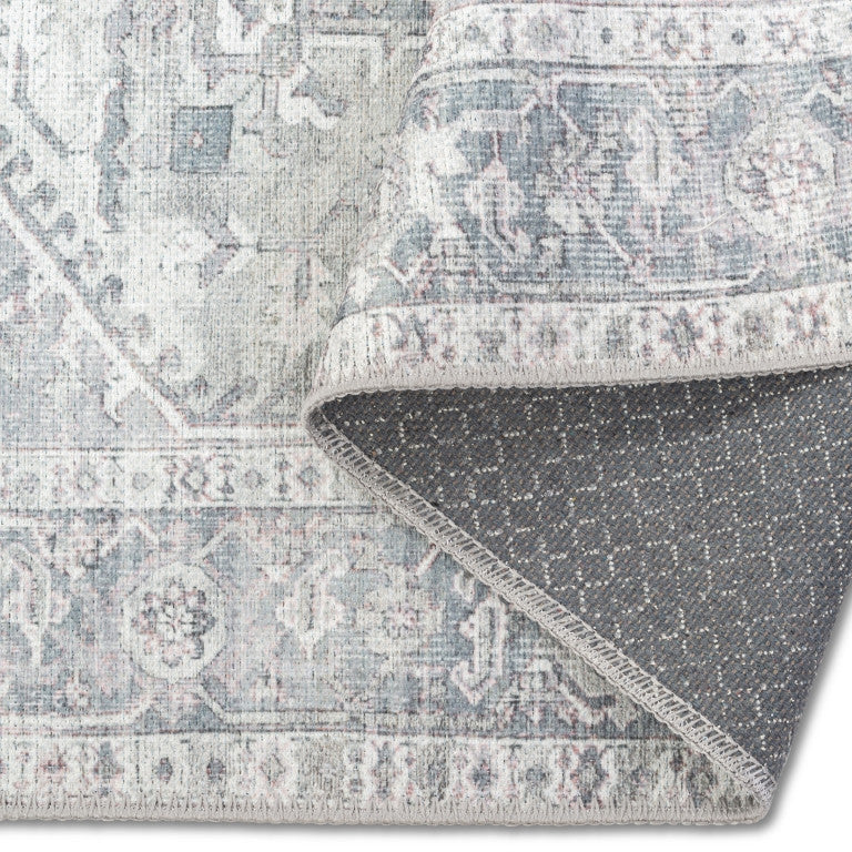 Aura Traditional Rug - 5' x 7' - Multi-Colour - Image 4