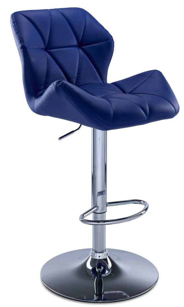 Ava Bar Height Stool - Blue - Image 2