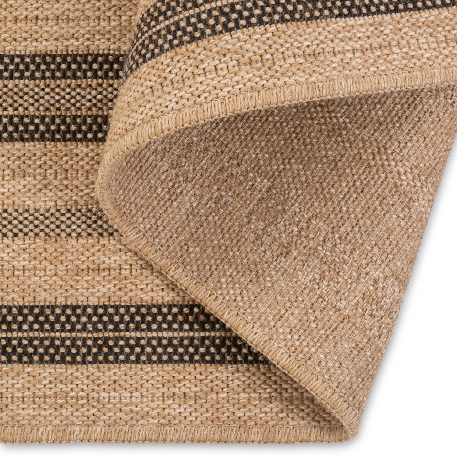 Avanos Bohemian Indoor/Outdoor Rug - 8' x 10' - Beige/Black - Image 2