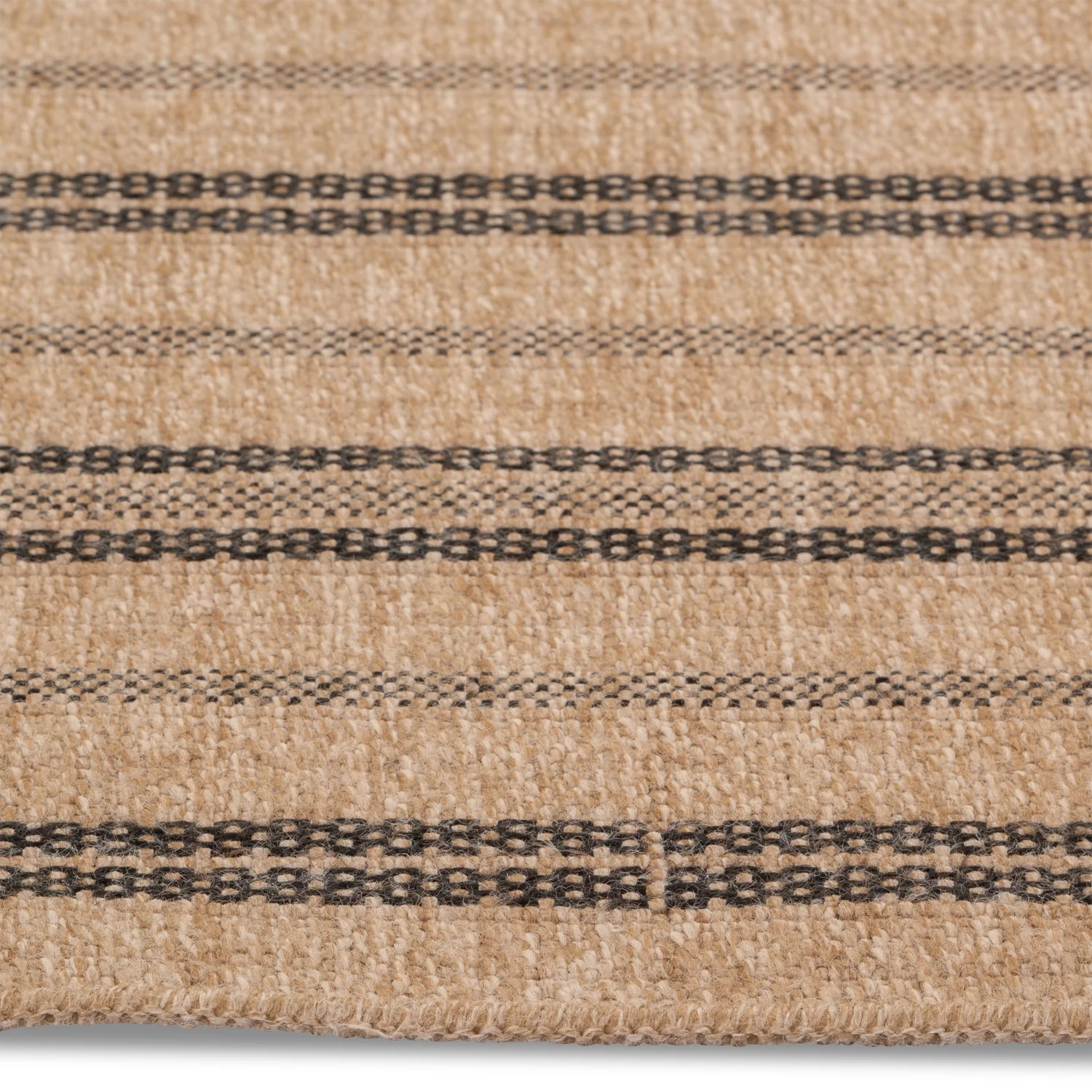 Avanos Bohemian Indoor/Outdoor Rug - 8' x 10' - Beige/Black - Image 3