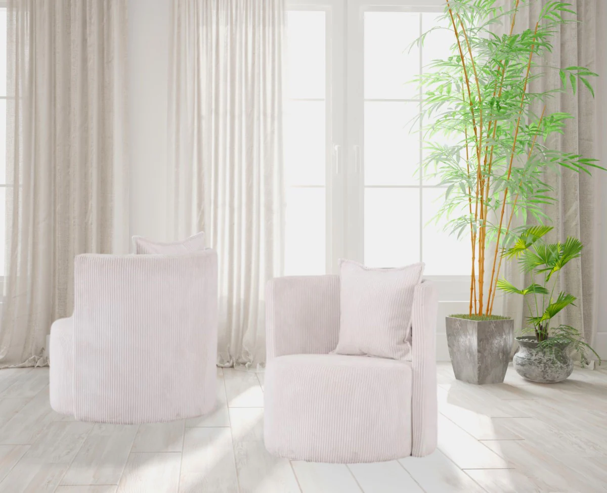 Averill Accent Chair - White - Image 2