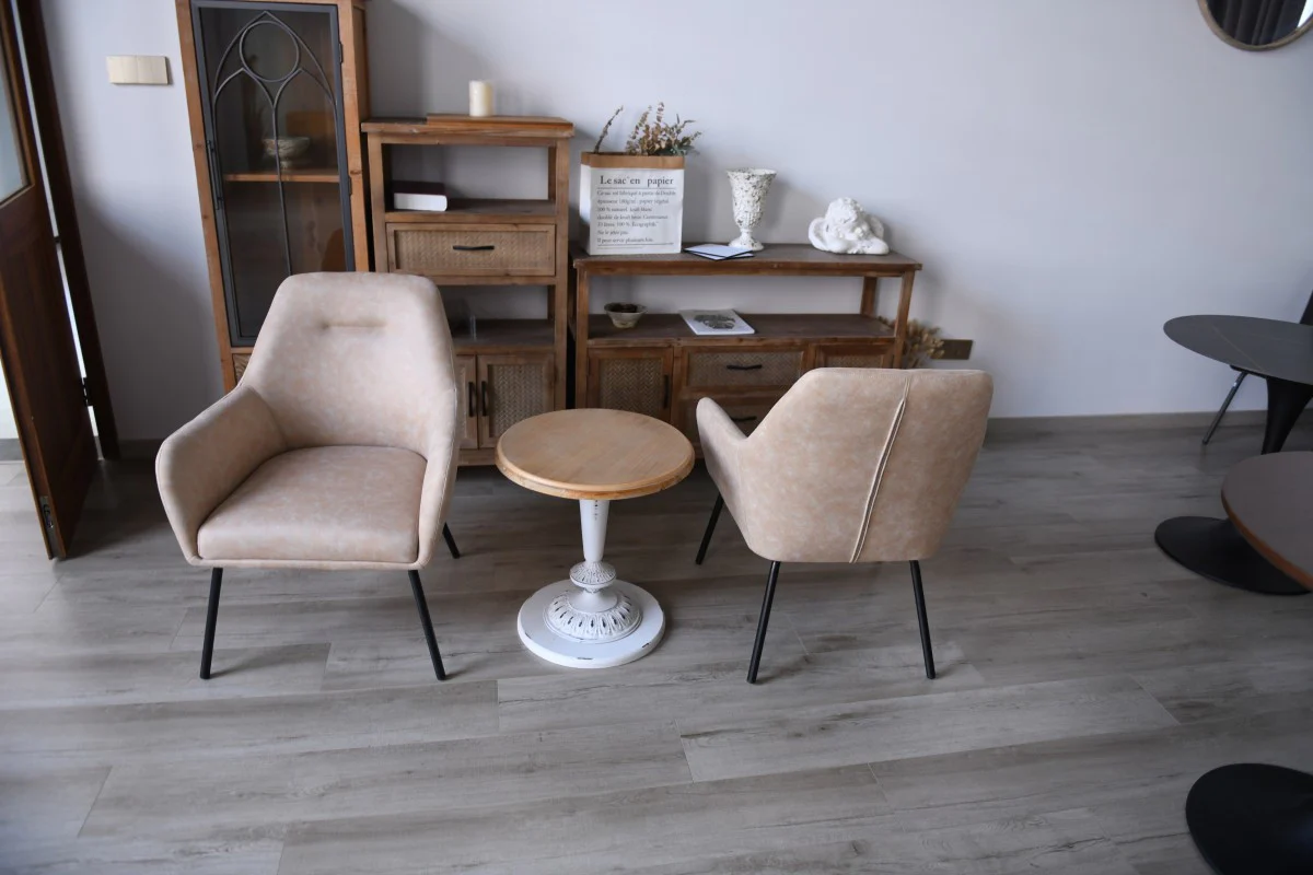 Axton Dining Chair - Beige - Image 6
