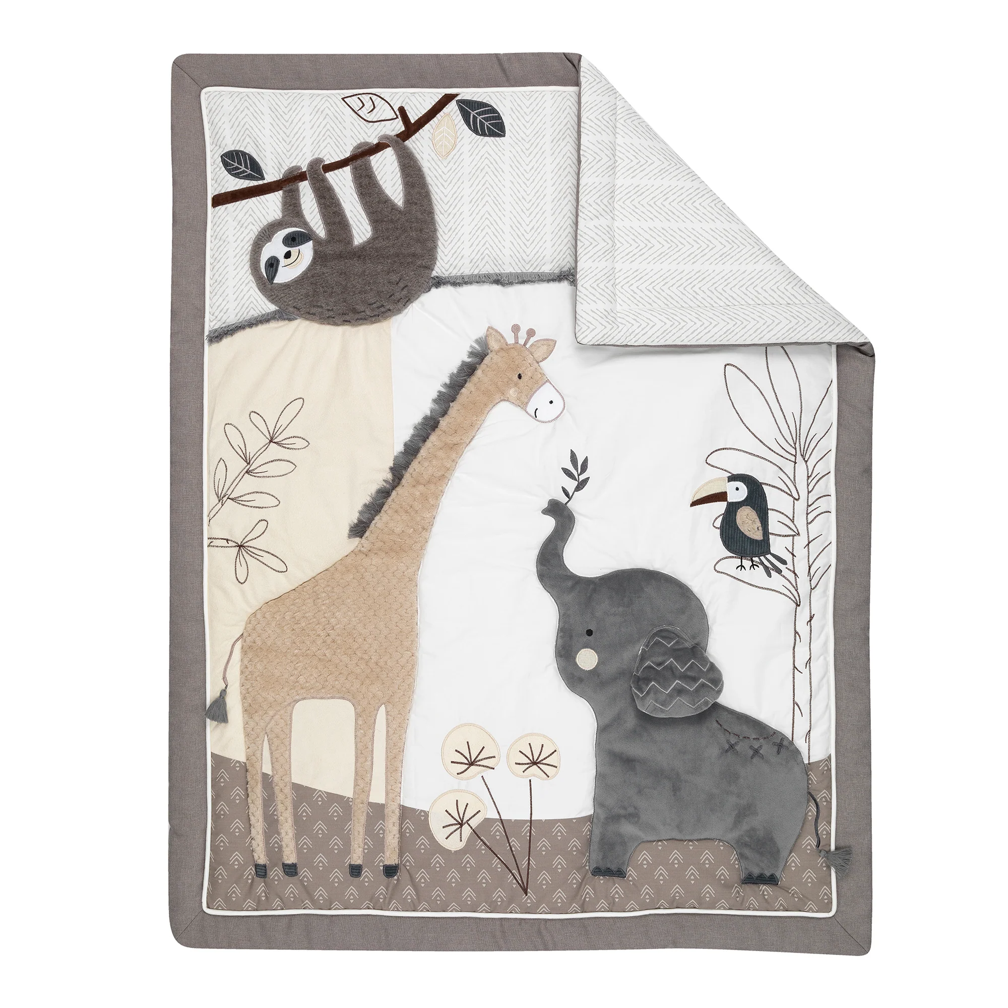 Baby Jungle 4-Piece Bedding Set - Image 3
