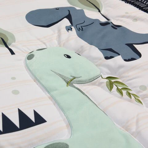 Baby's First 4-Piece Nursery Bedding Set - Blue - Image 3