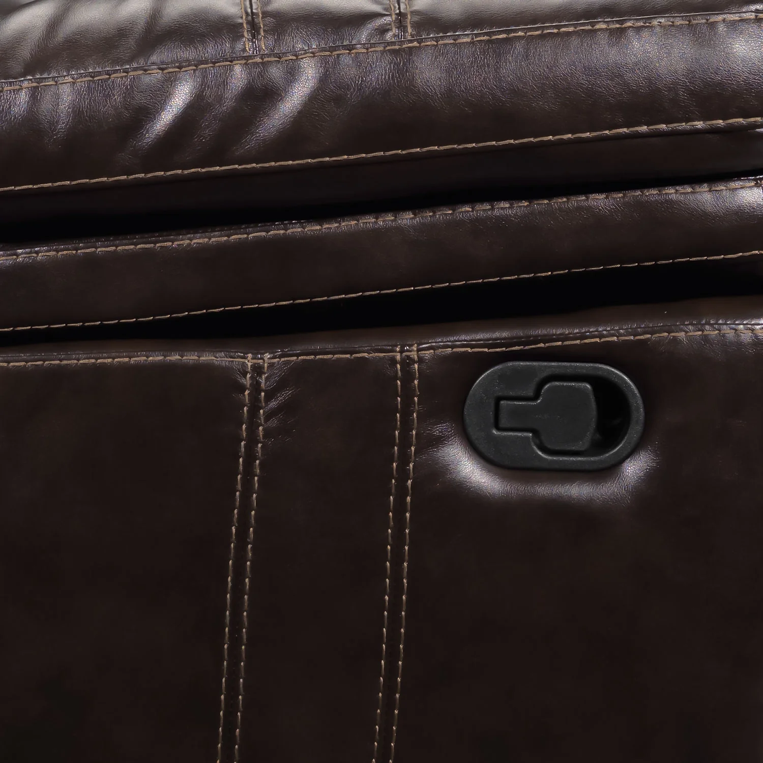 Barcelona Reclining Sofa - Brown - Image 10