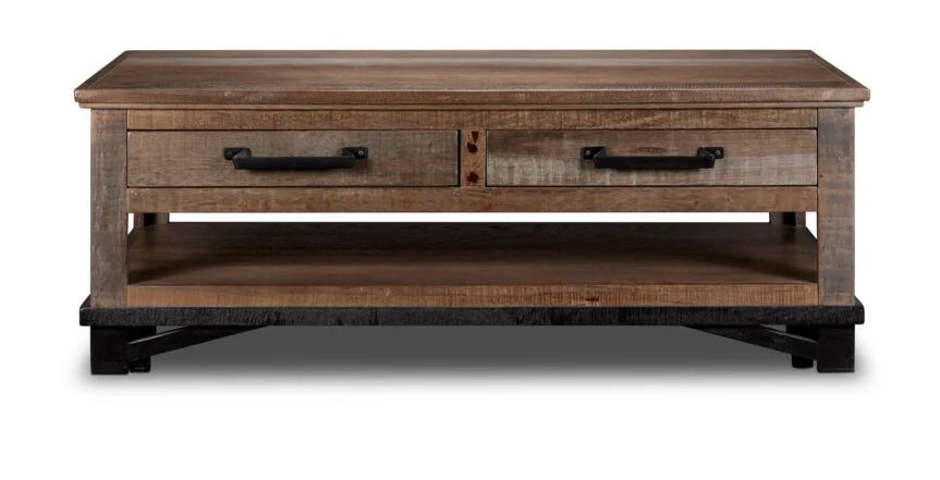 Baron Coffee Table - Barnwood - Image 3