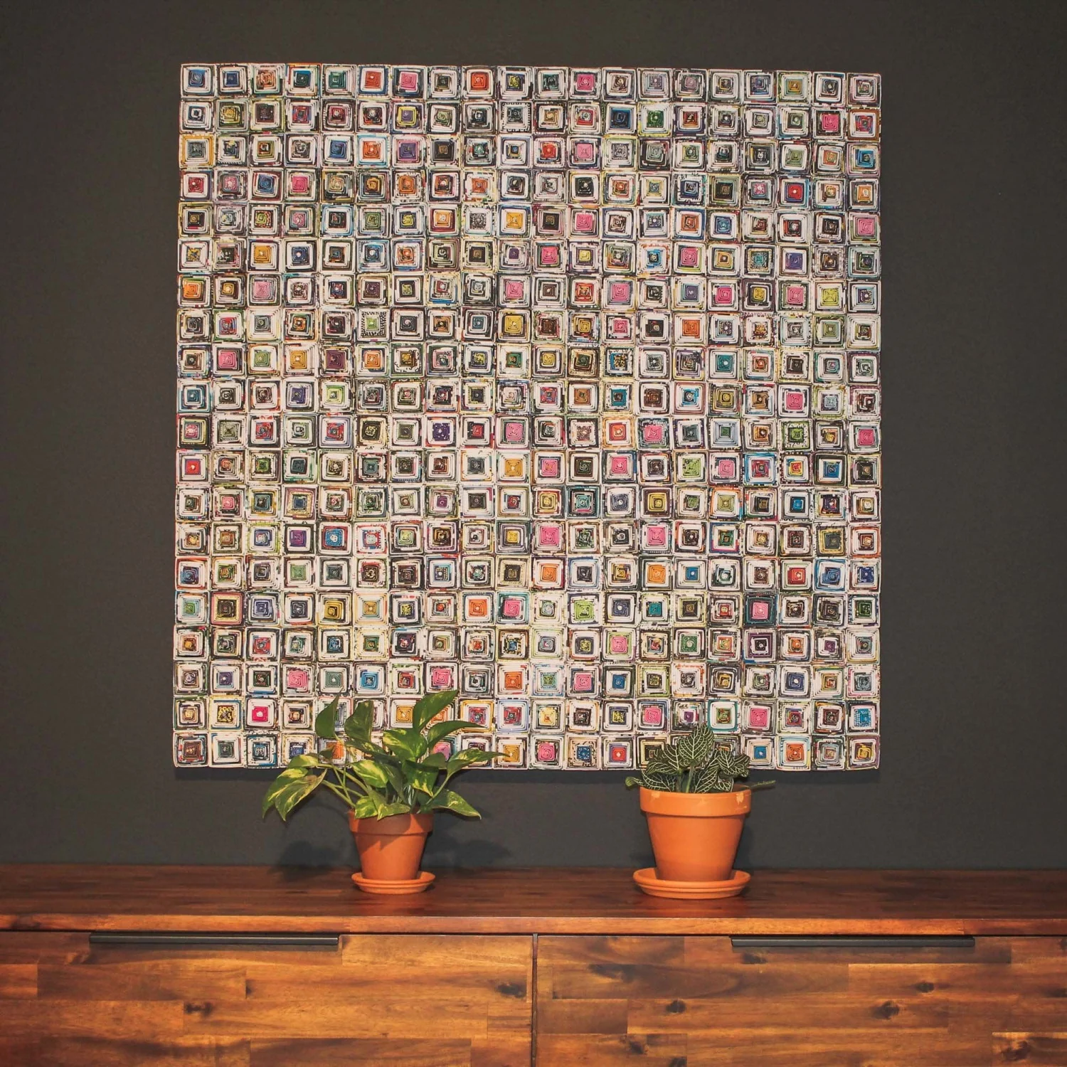 Bayan 40" Kaleidoscope Wall Art - Image 5