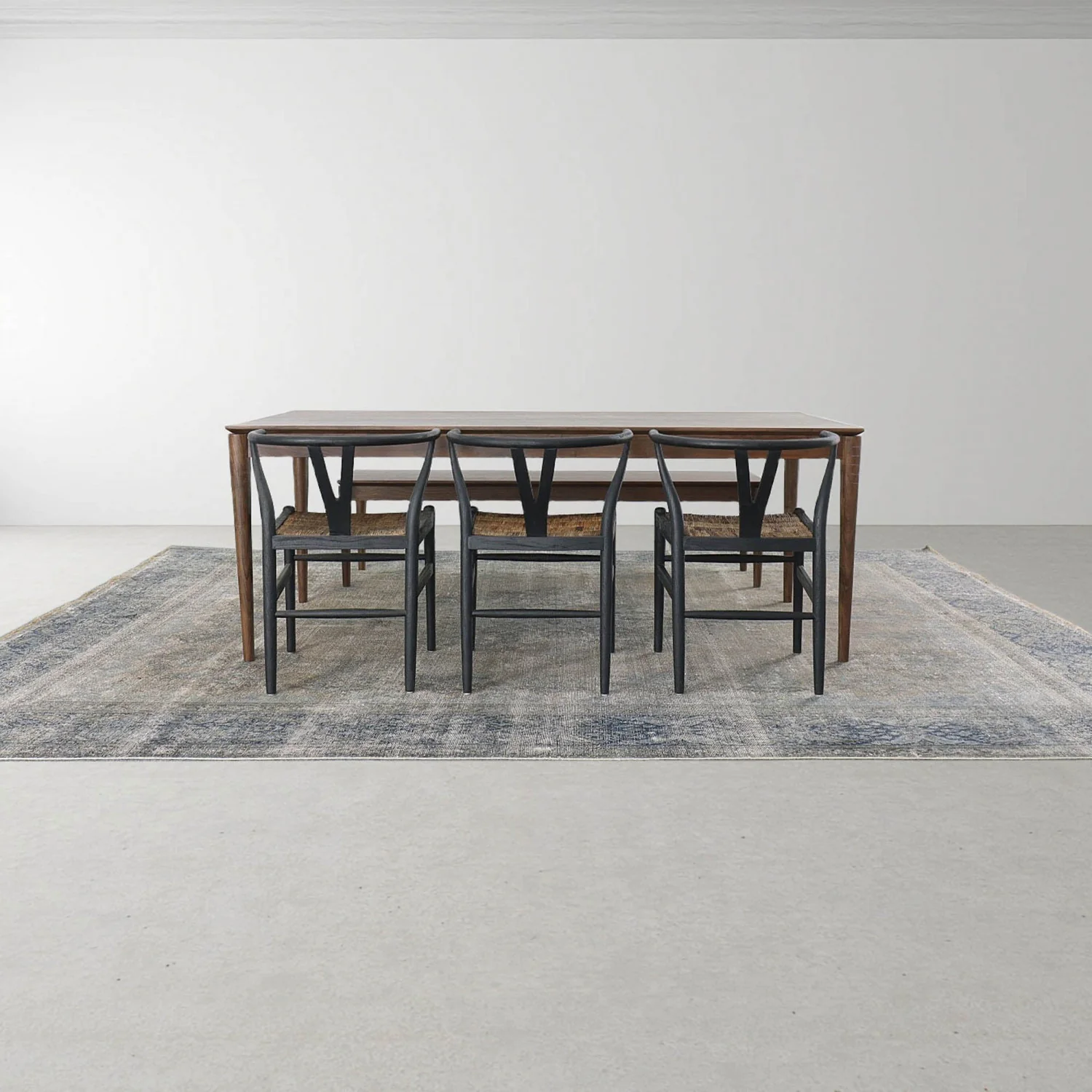 Bayan Caterpillar Twin Chair - Charcoal - Image 7