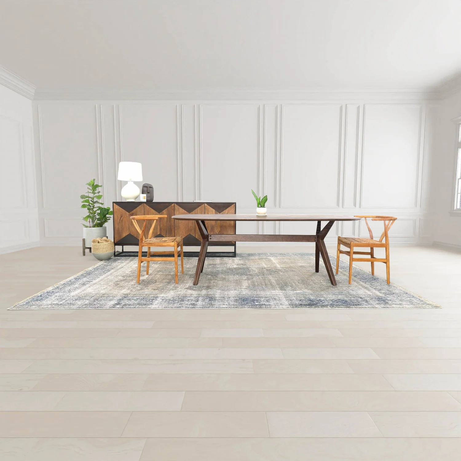 Bayan Caterpillar Twin Chair - Natural - Image 6