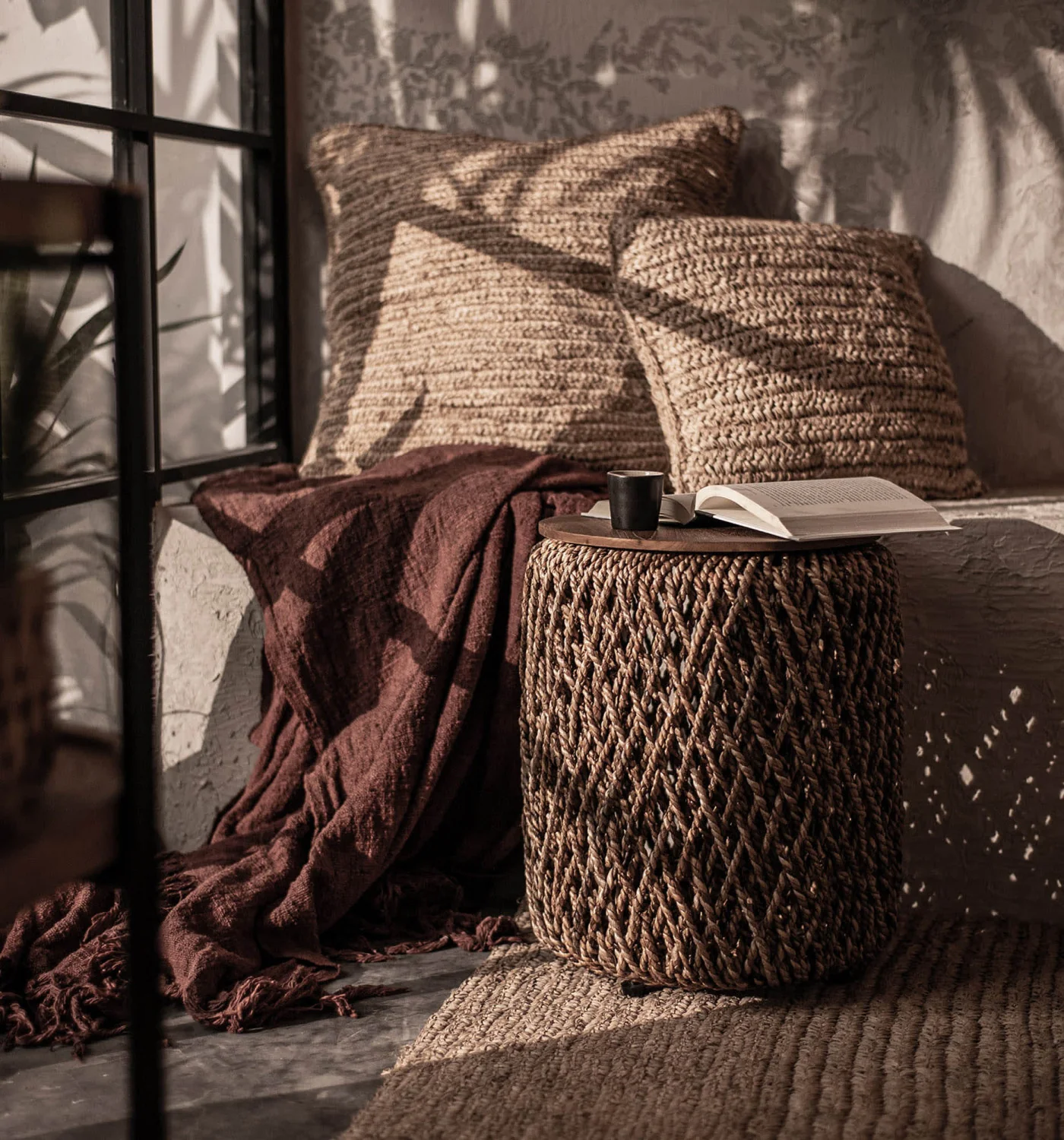 Bayan Knut Side Table - Brown - Image 2