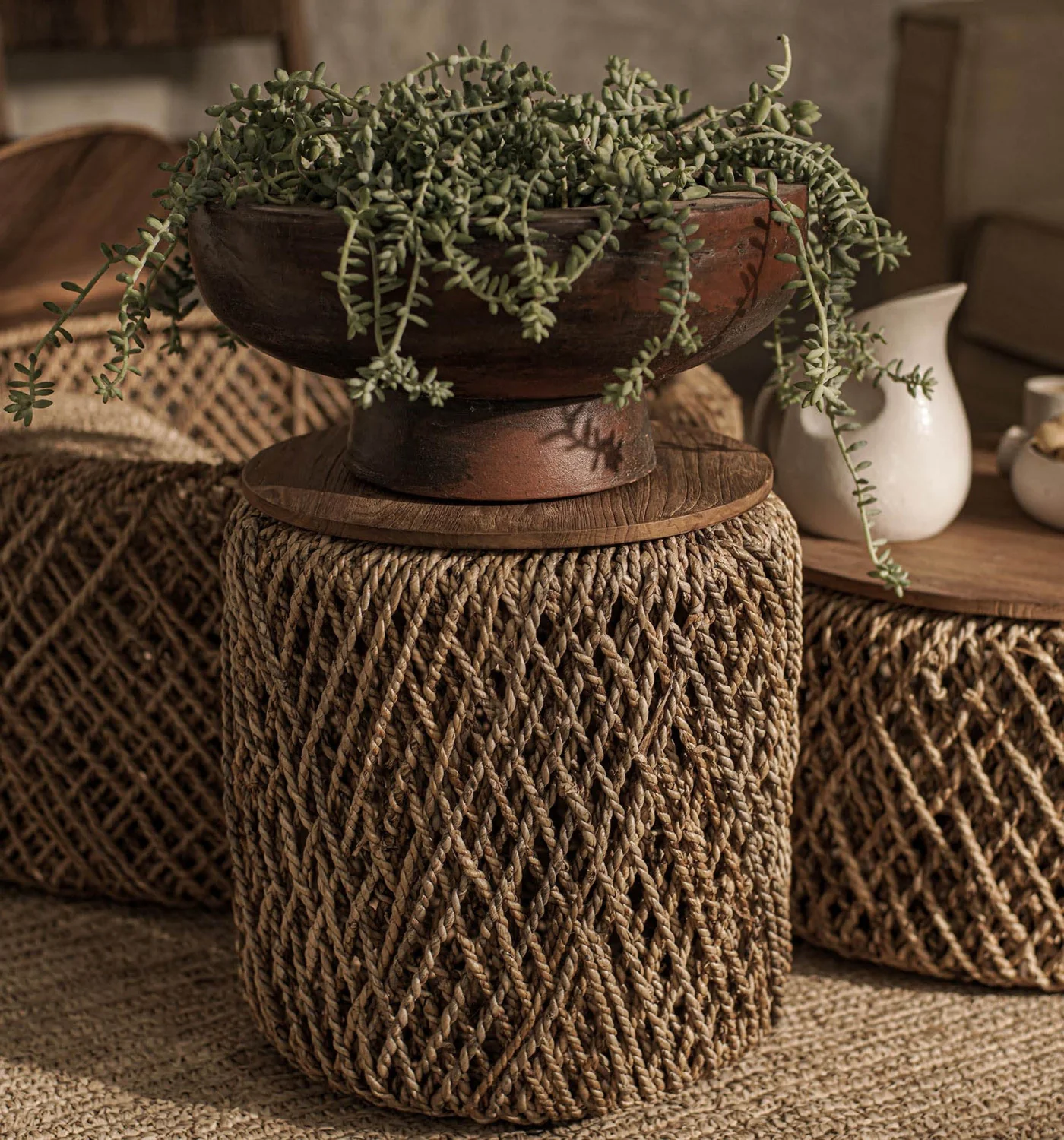 Bayan Knut Side Table - Brown - Image 3