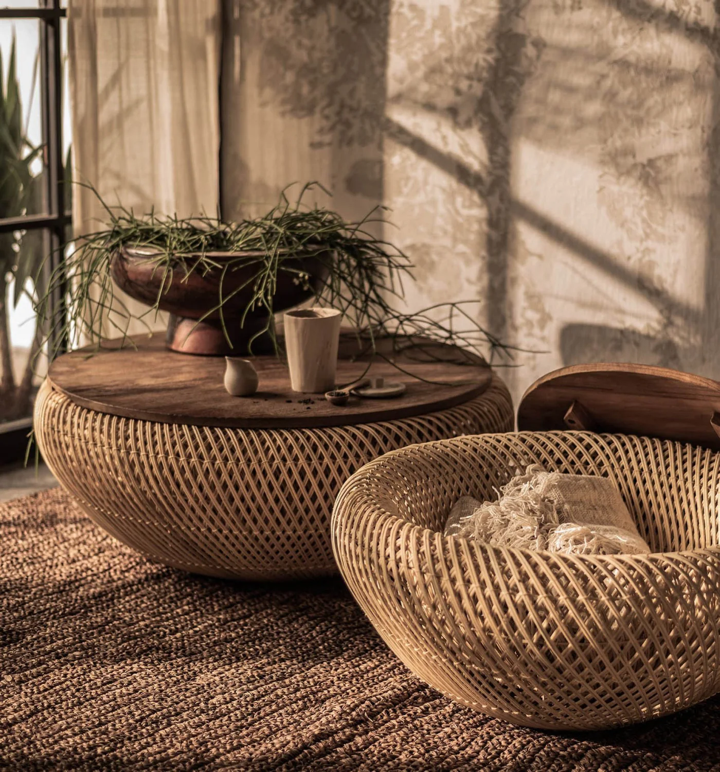 Bayan Wave Coffee Table - Natural - Image 3