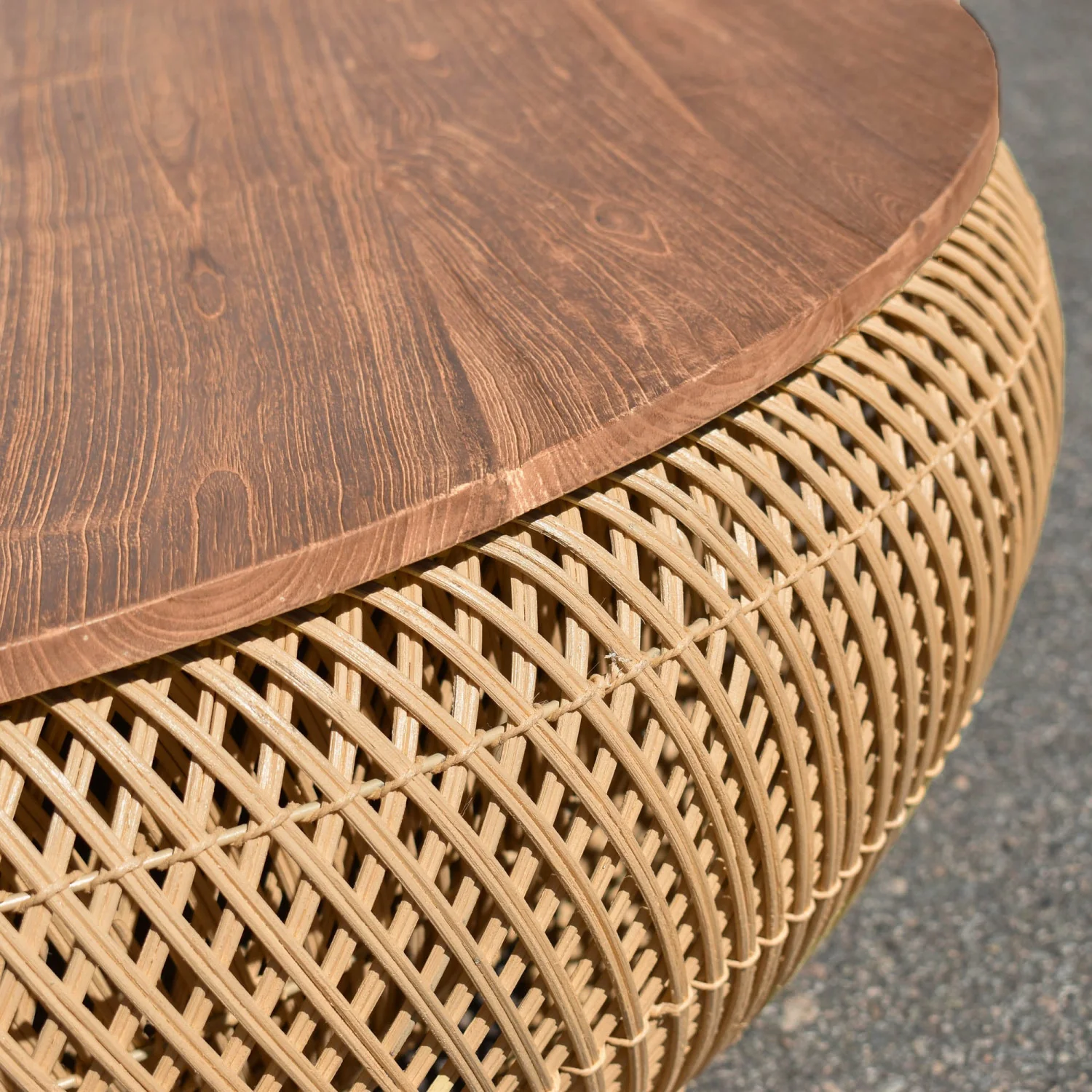 Bayan Wave Coffee Table - Natural - Image 6