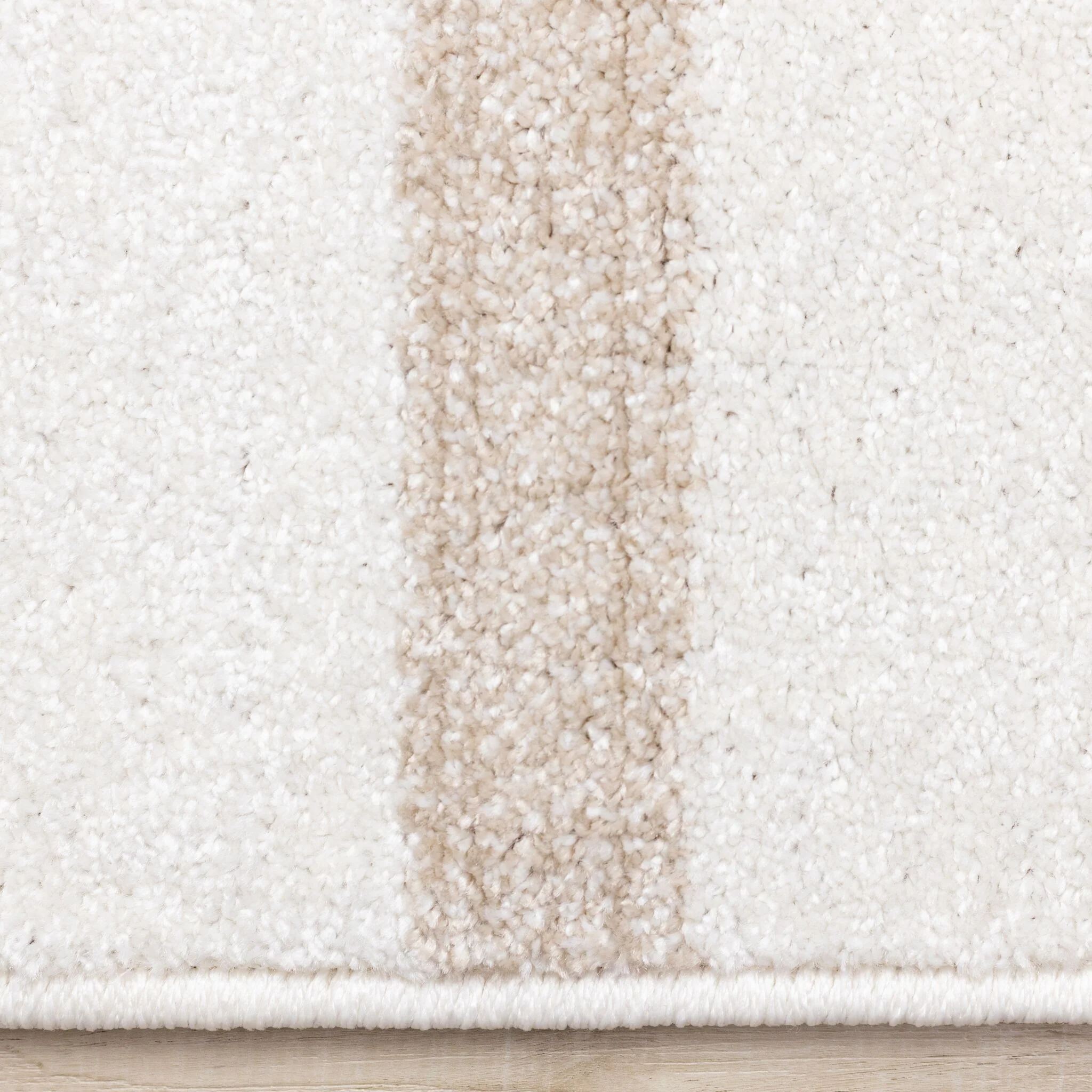 Beachwood Stripes 5'3" x 7'7" Striped Area Rug - Cream - Image 6