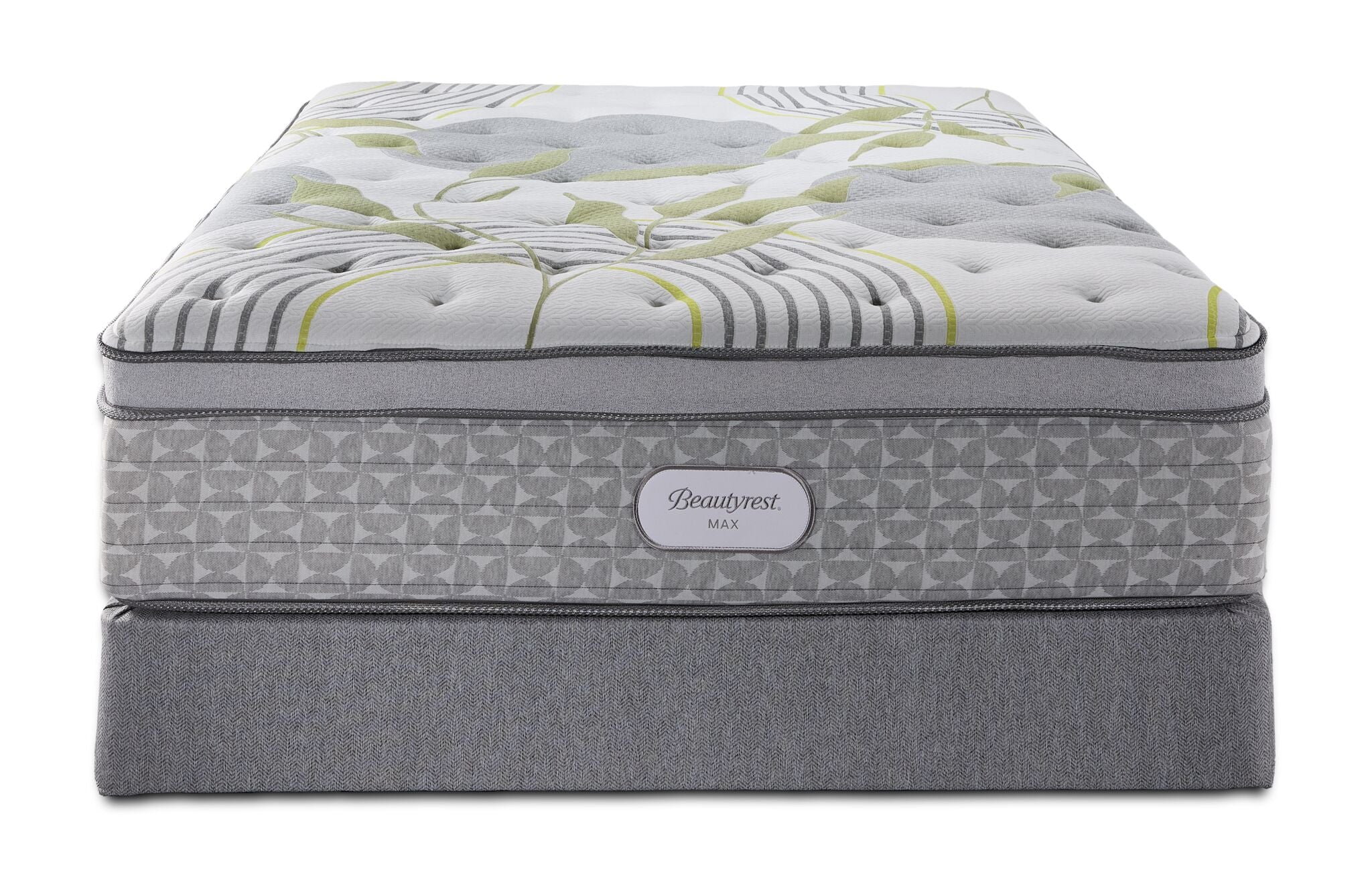 Beautyrest Max Amber Euro Top Plush Full Mattress and Boxspring Set - Image 2