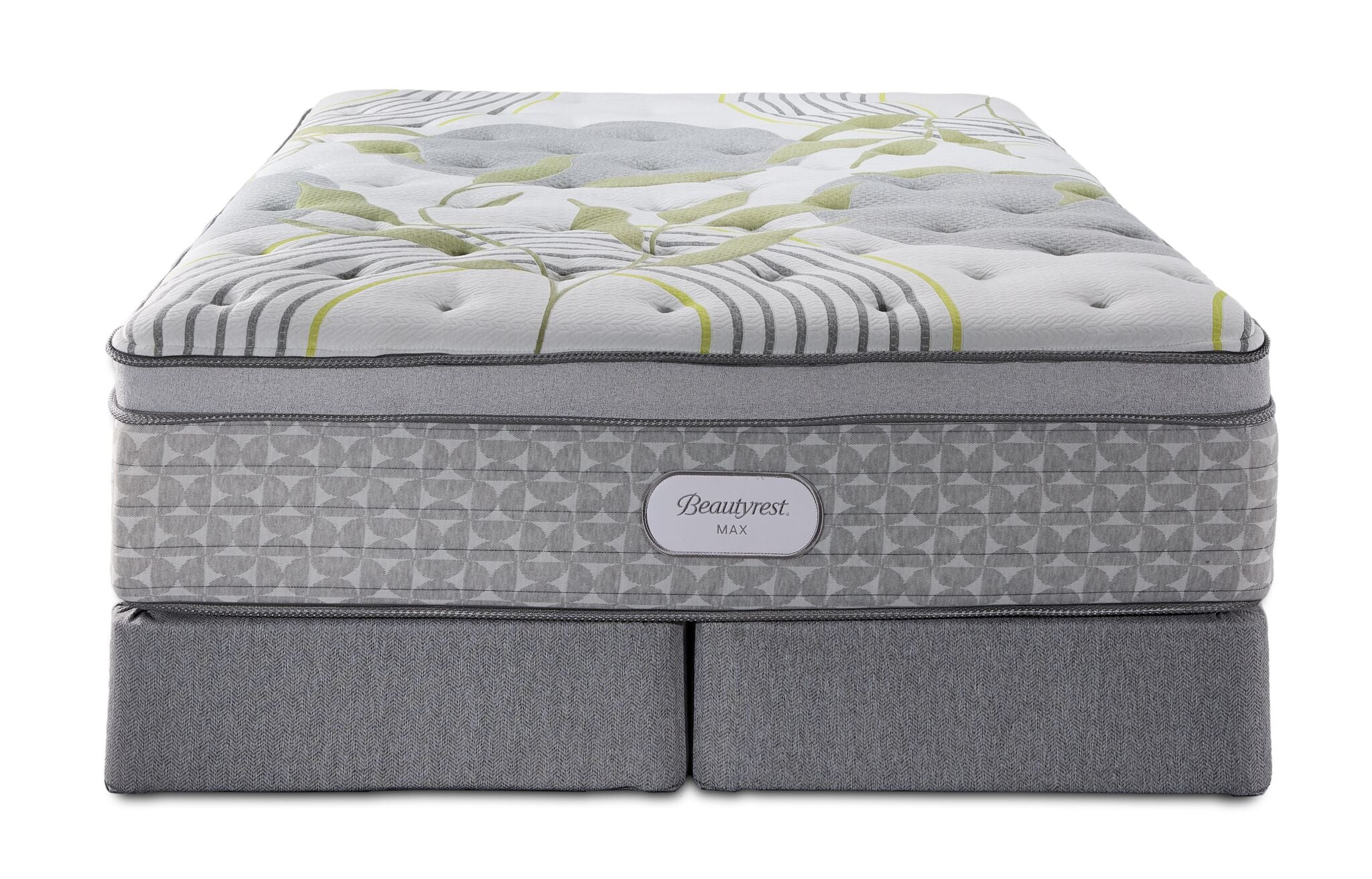 Beautyrest Max Mellow Euro Top Firm Queen Mattress and Split Boxspring Set - Image 2