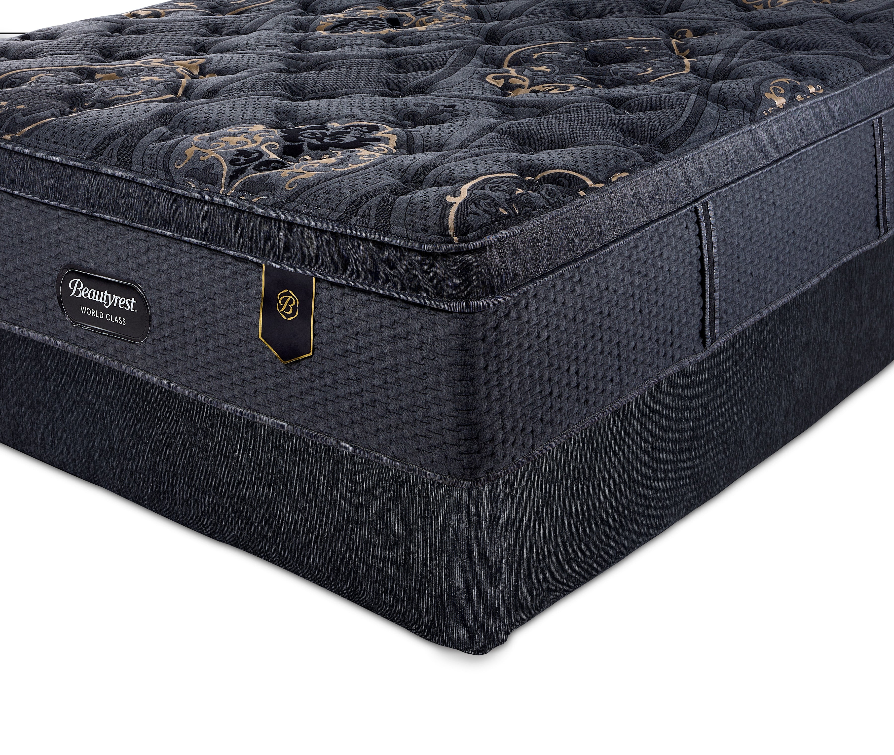 Beautyrest World Class Legacy Medium Twin XL Mattress and Boxspring Set - Image 3