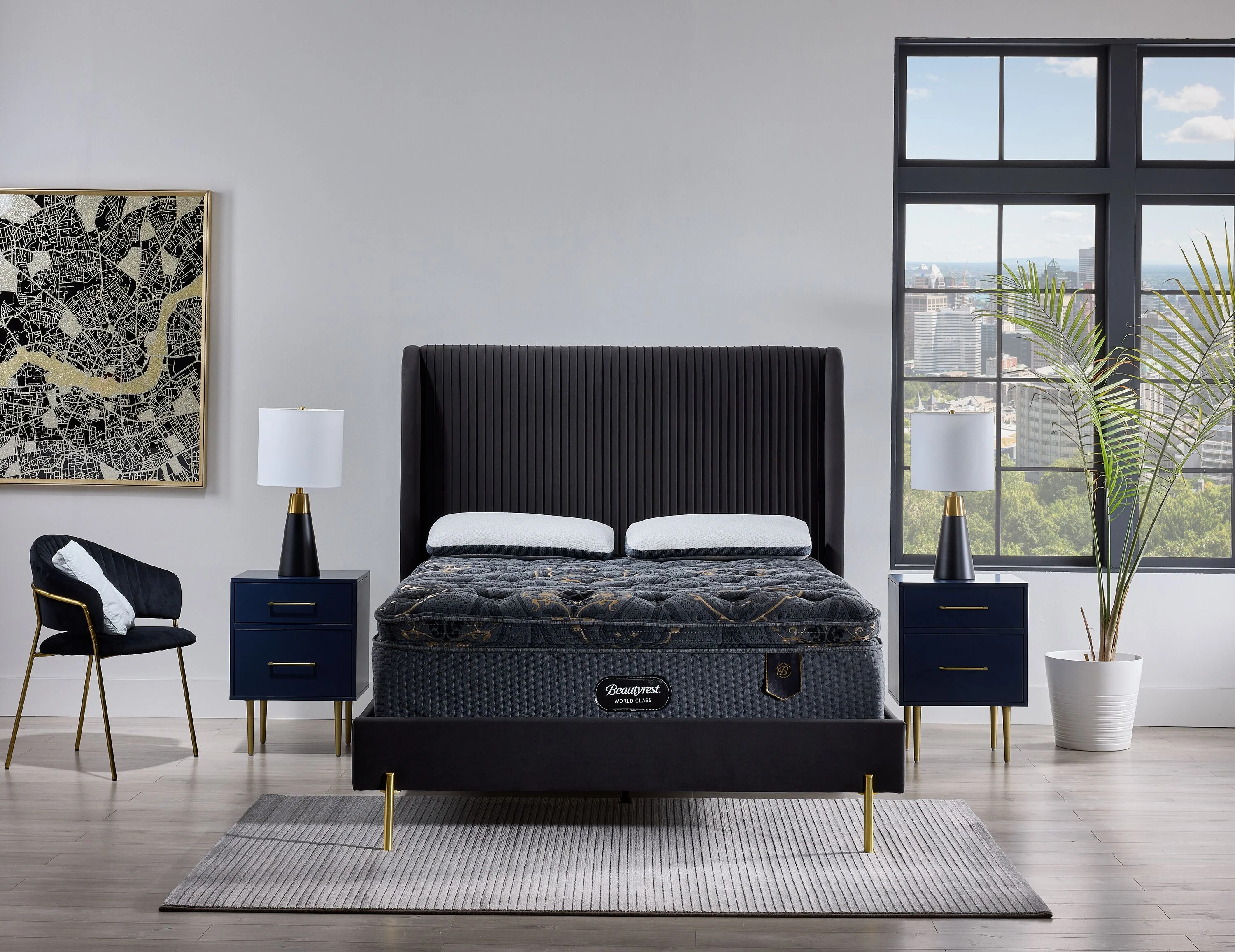 Beautyrest World Class Viscount Plush Queen Mattress - Image 3
