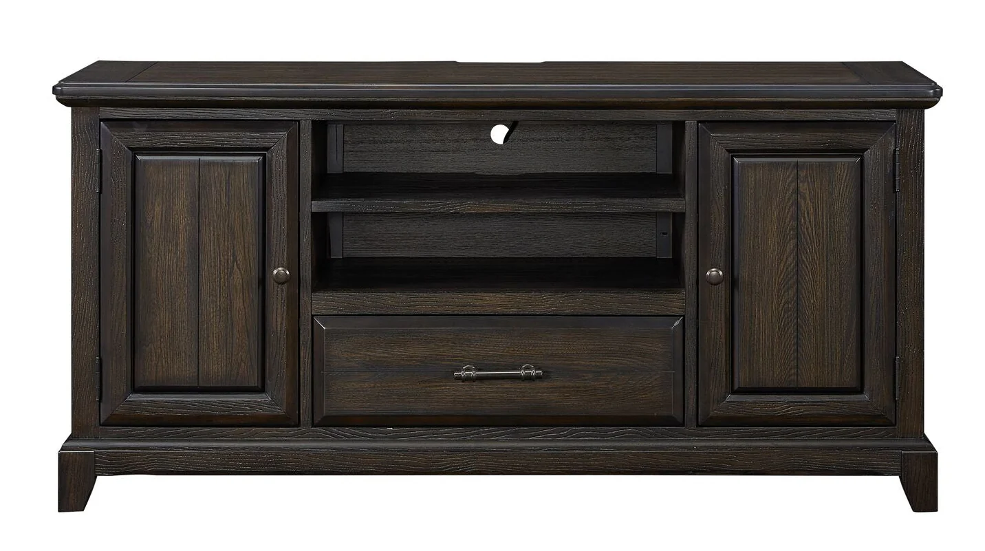 Bellamy Lane 62" Entertainment Console - Coffee - Image 2