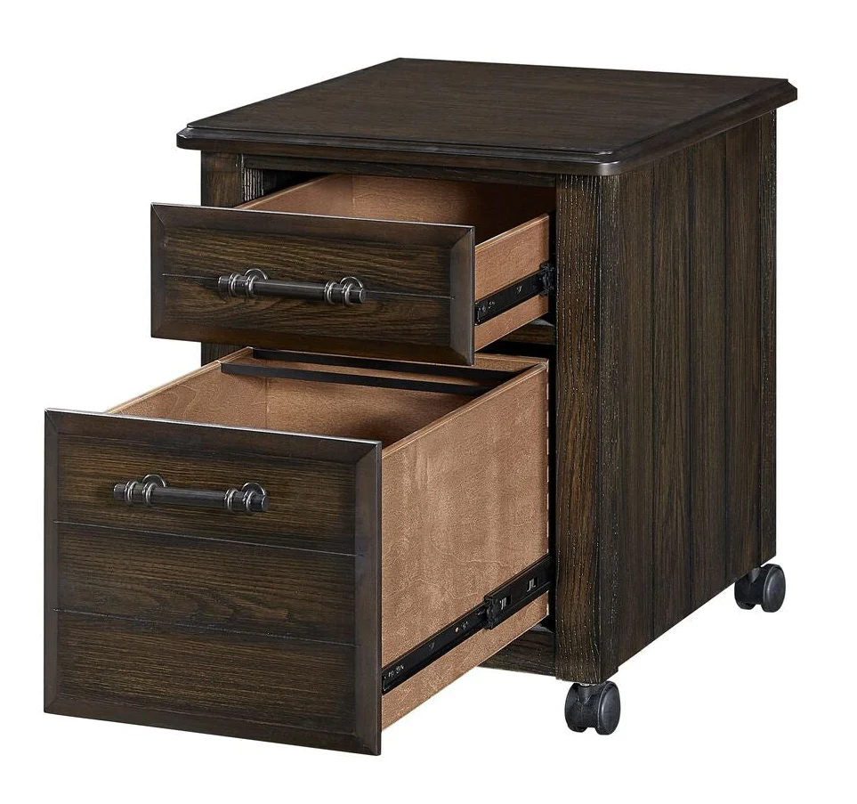 Bellamy Lane Filing Cabinet - Coffee - Image 3