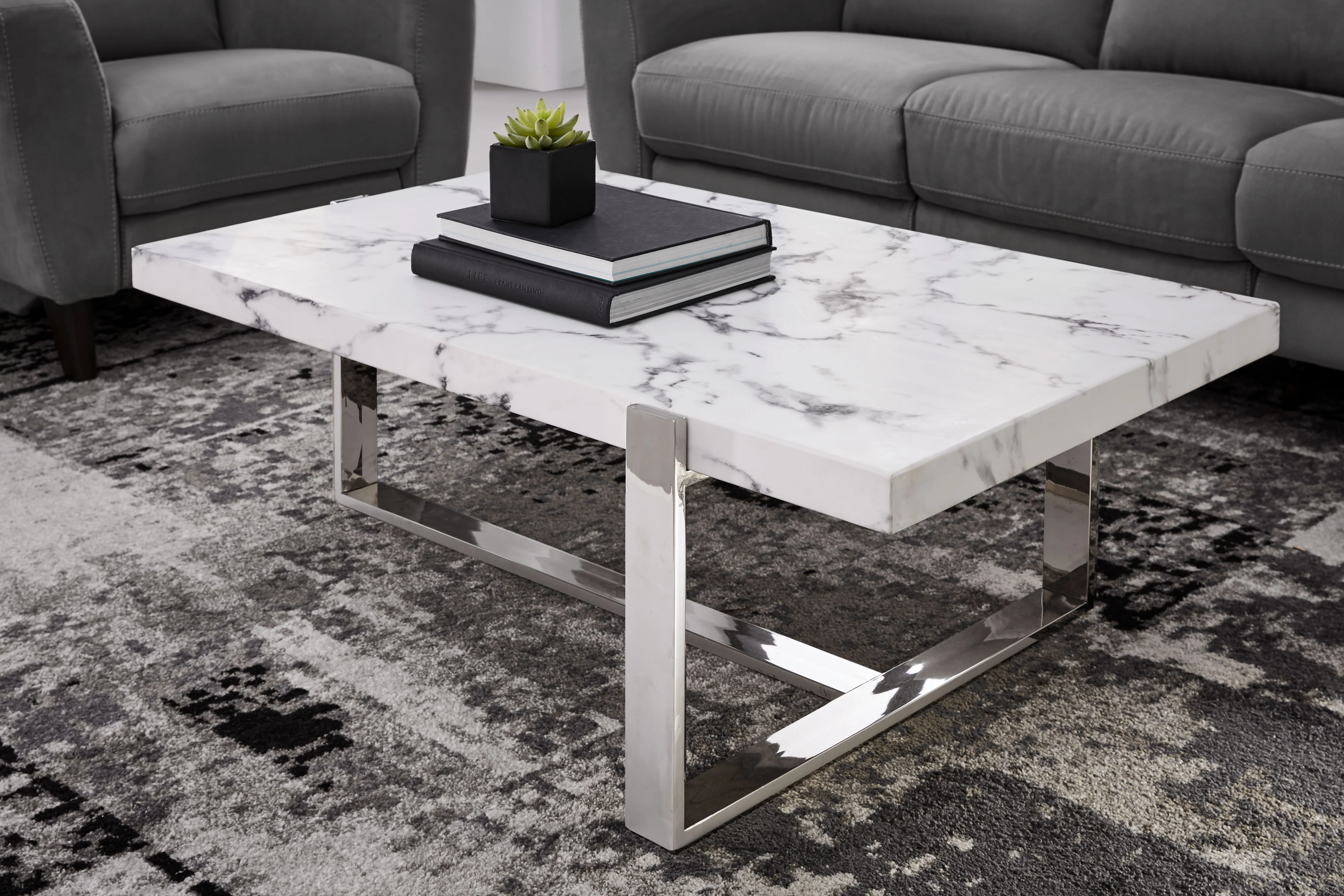 Bellini Coffee Table - White - Image 2