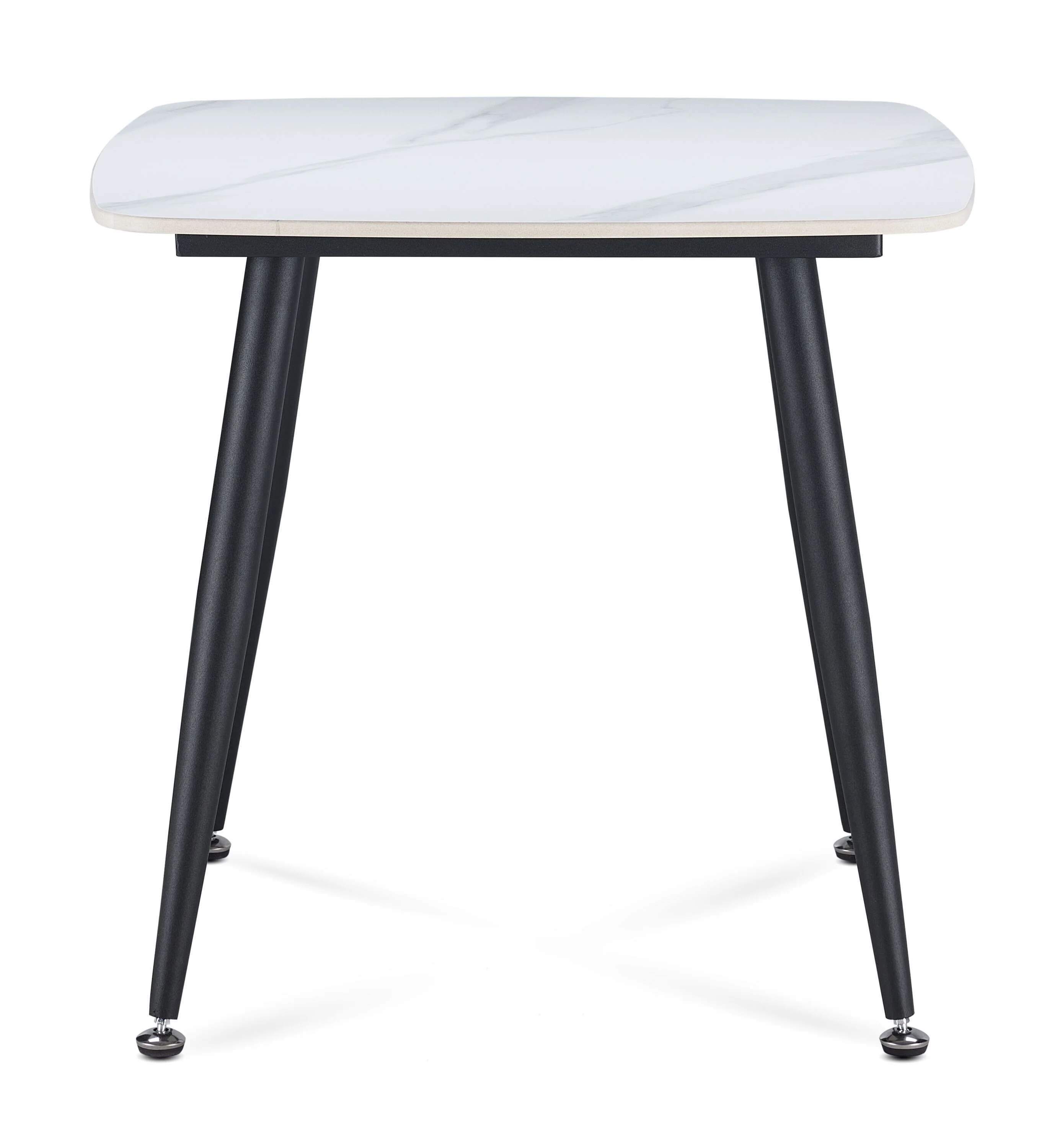 Bellmar 23" Sintered Stone End Table - White - Image 2