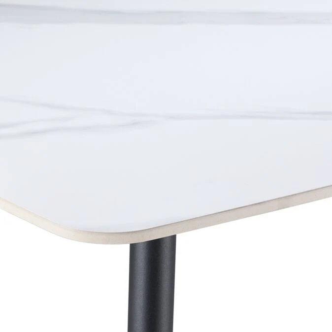 Bellmar 23" Sintered Stone End Table - White - Image 3