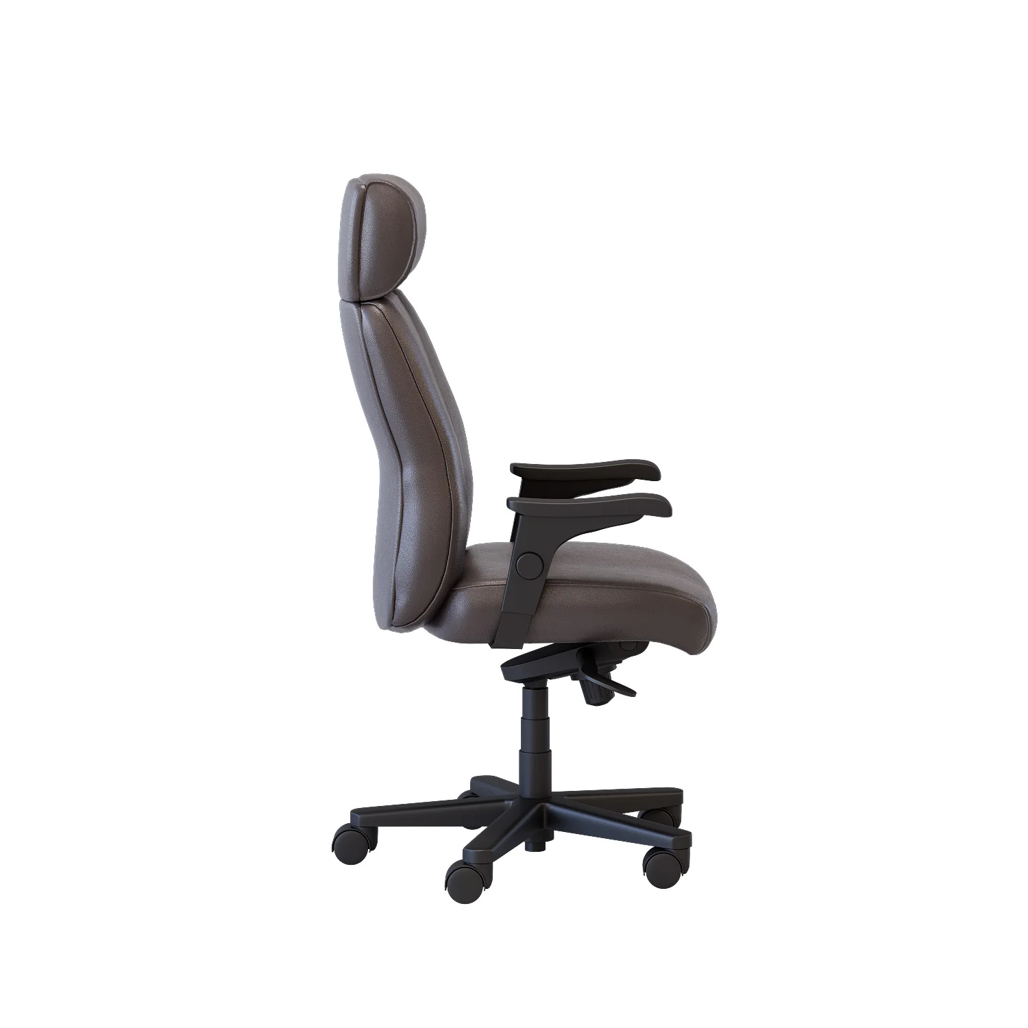Benjamin Leather Plus Office Chair - Clay - Image 3