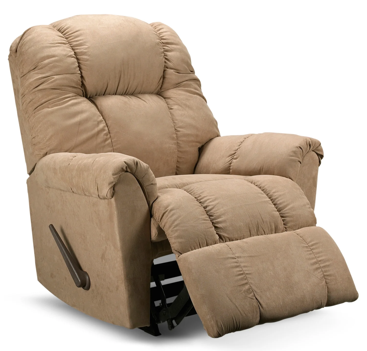 Benson Rocker Recliner - Beige - Image 2