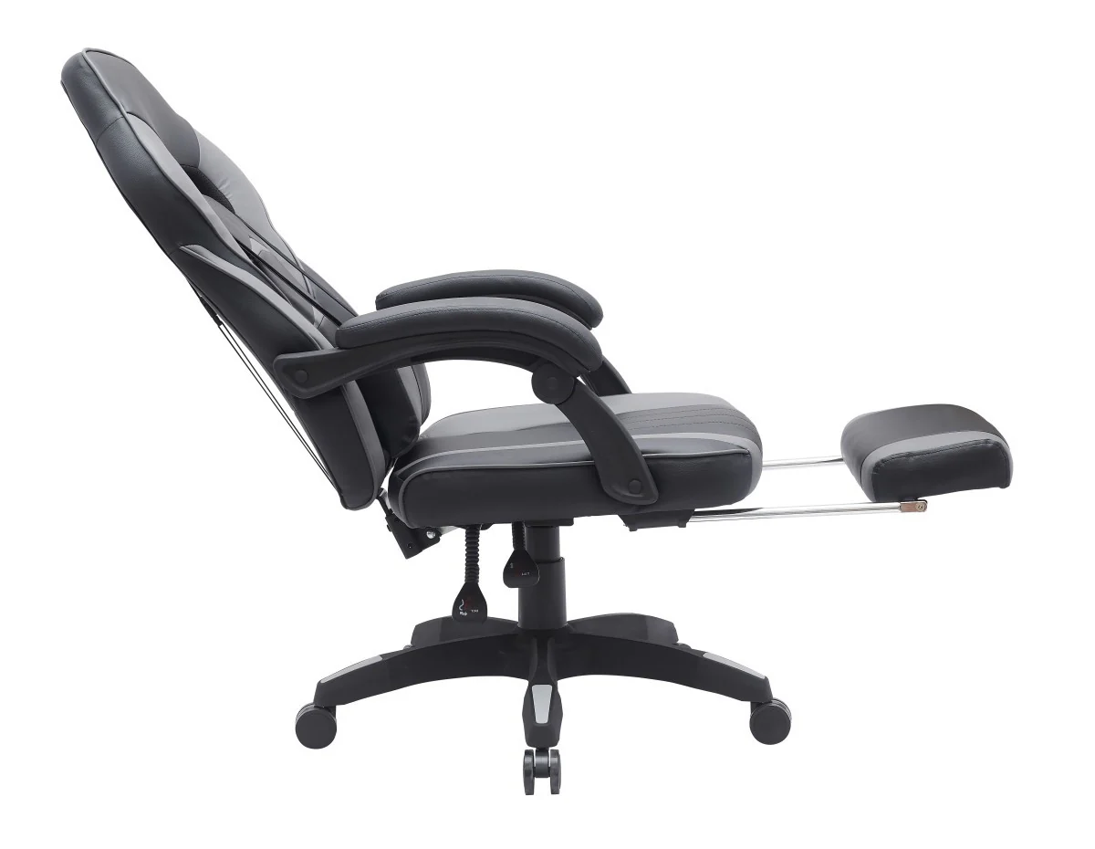 Bentley Gaming Chair - Black/Grey - Image 6