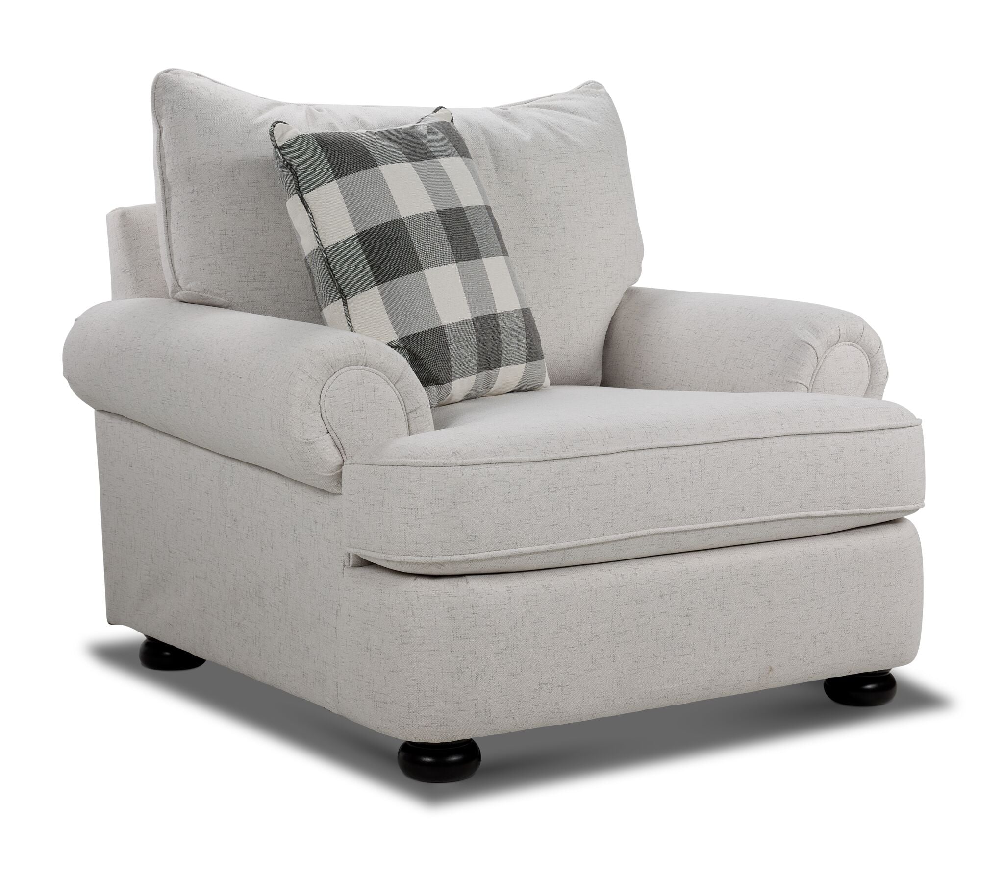 Beverly Sofa and Chair and a Half Set - TicTac Ivory - Image 3