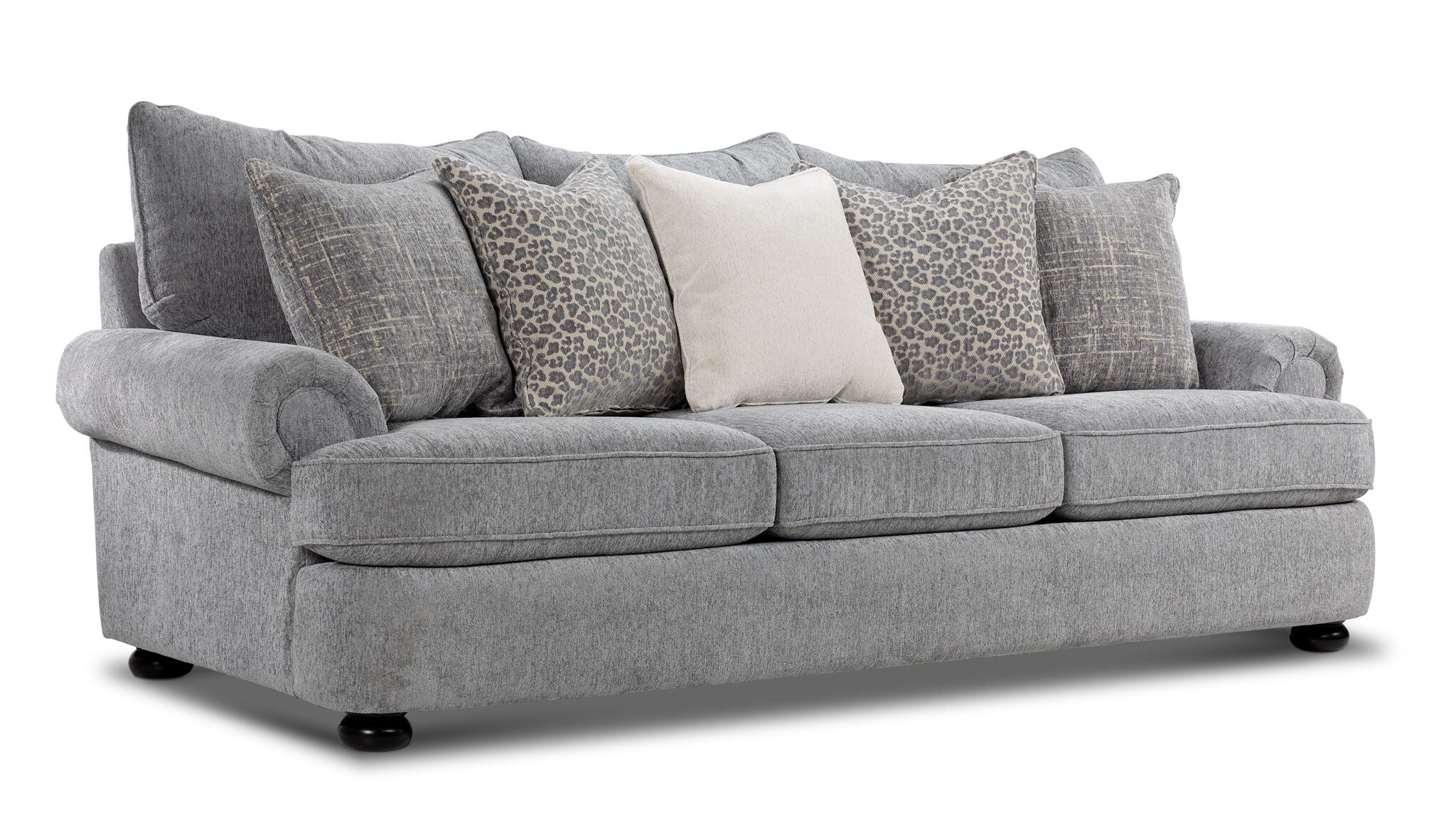 Beverly Sofa and Chair and a Half Set - Vangoh Grey - Image 2