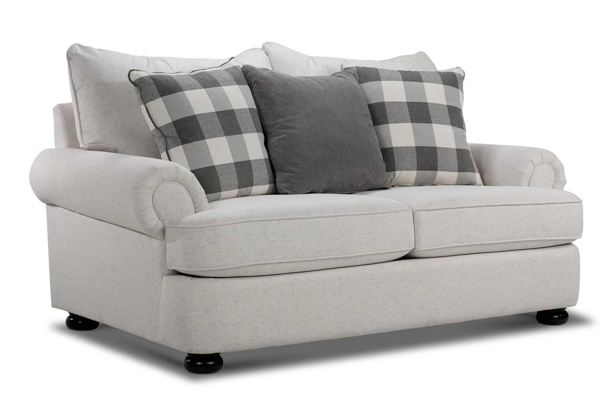 Beverly Sofa, Loveseat and Chair and a Half Set - TicTac Ivory - Image 3
