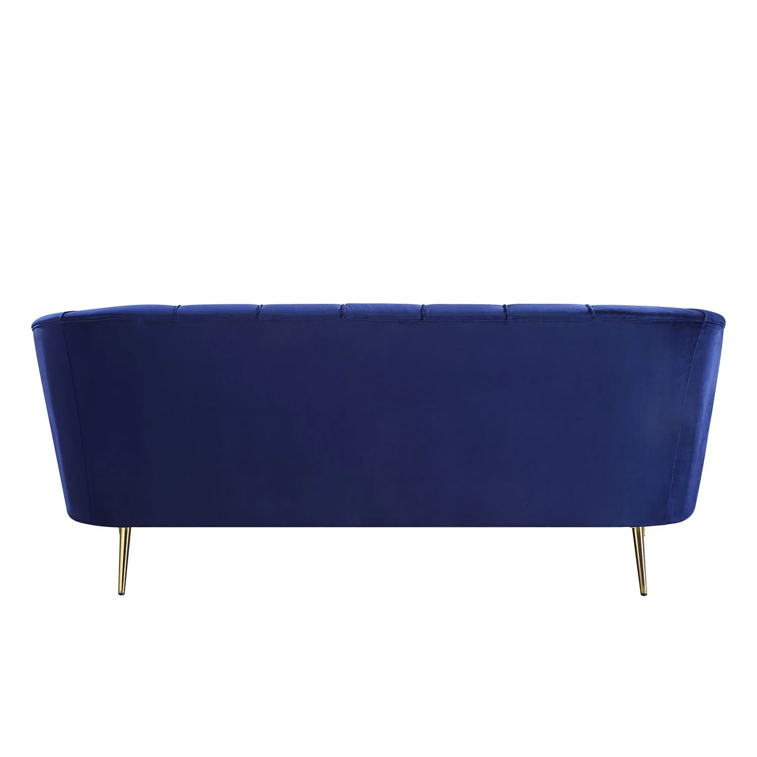 Bildud Velvet Sofa - Blue - Image 5