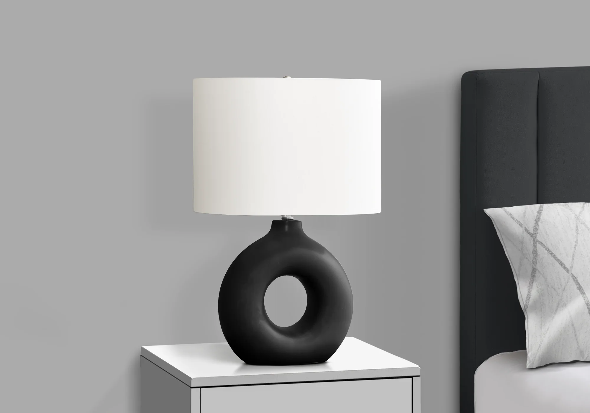 Birch Table Lamp - Black - Image 3