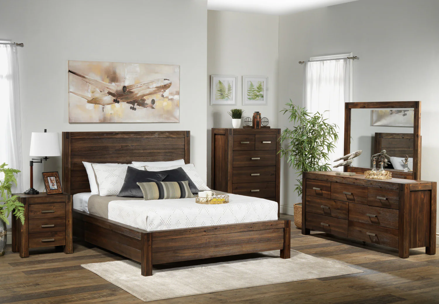 Birmingham 7 Drawer Dresser - Dark Oak - Image 2