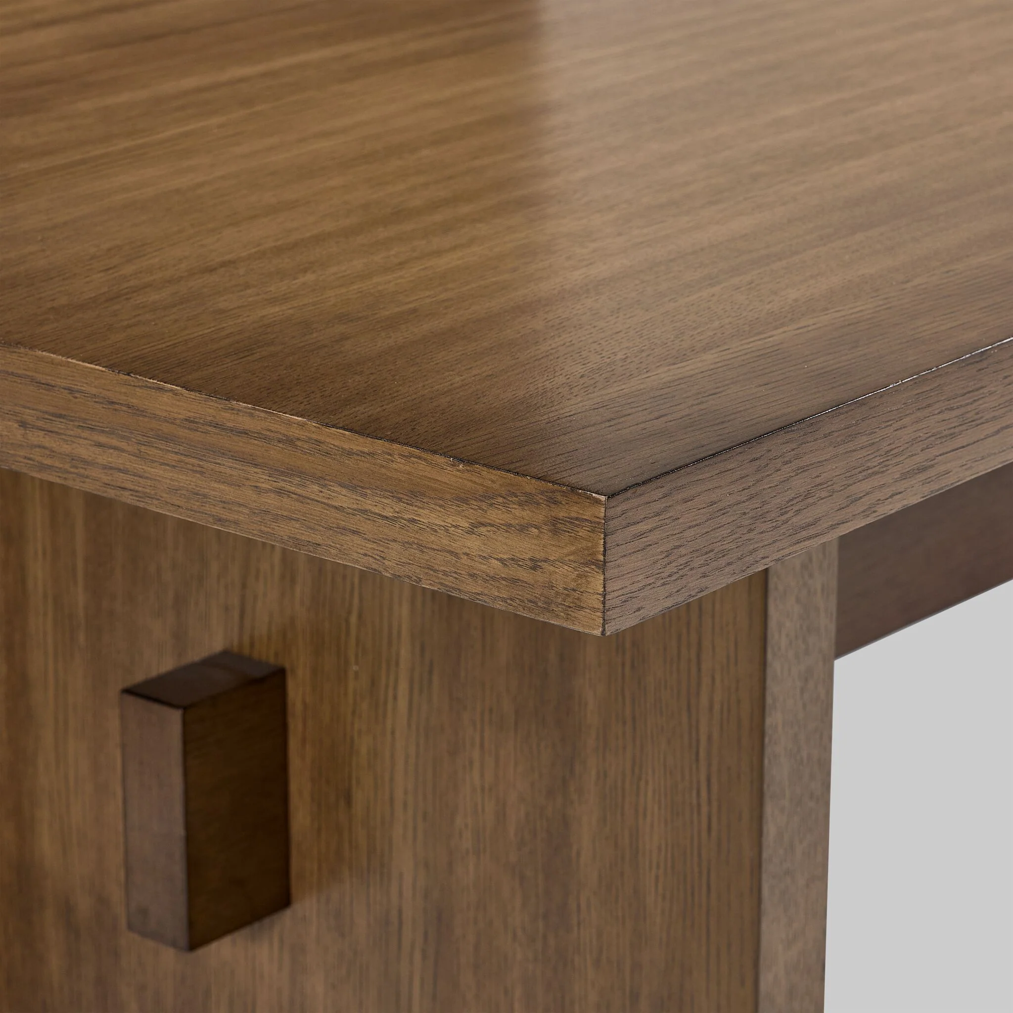 Biscotti Dining Table - Light Brown - Image 4