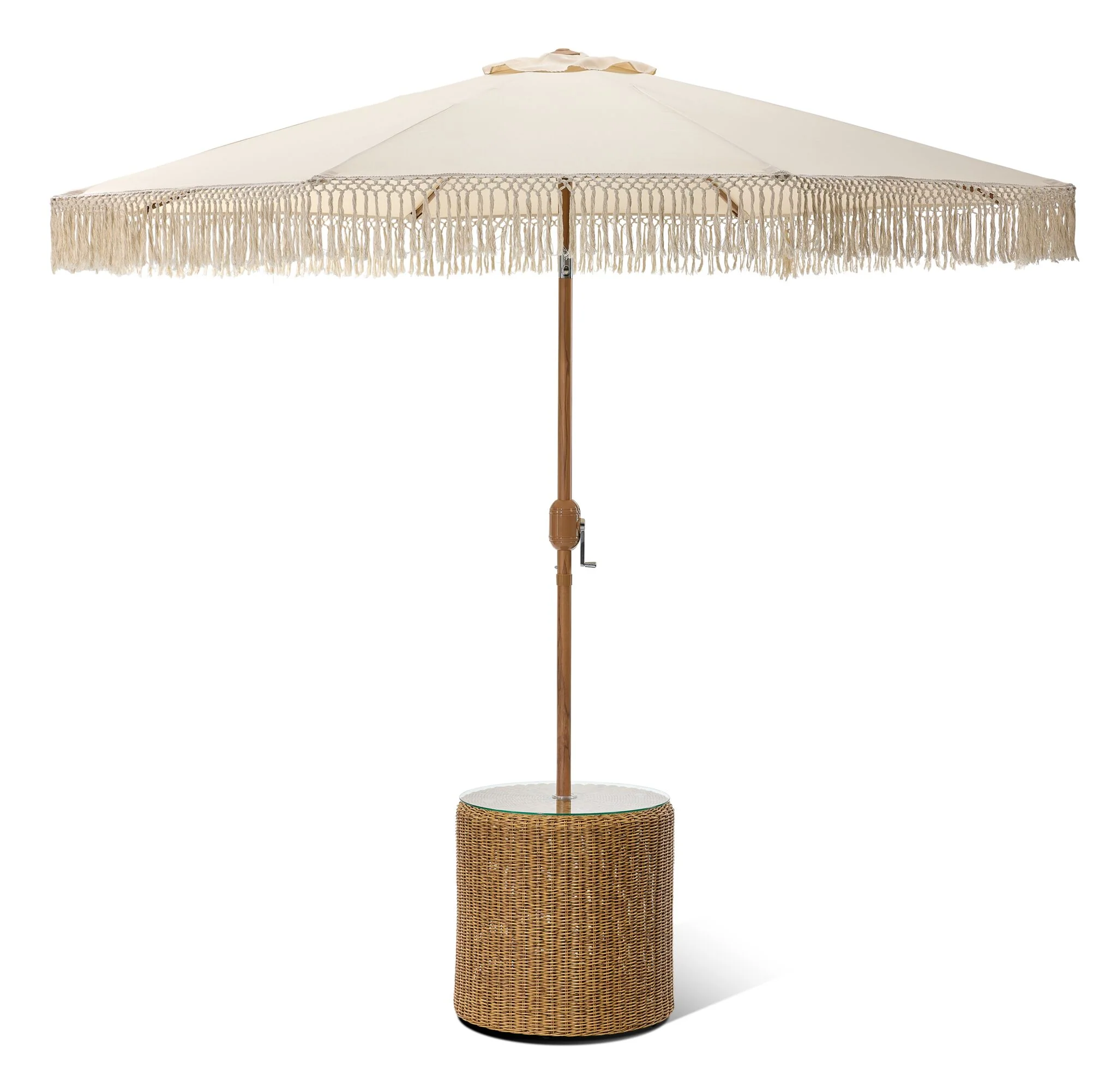 Bondi  9' Outdoor Umbrella - Beige - Image 2