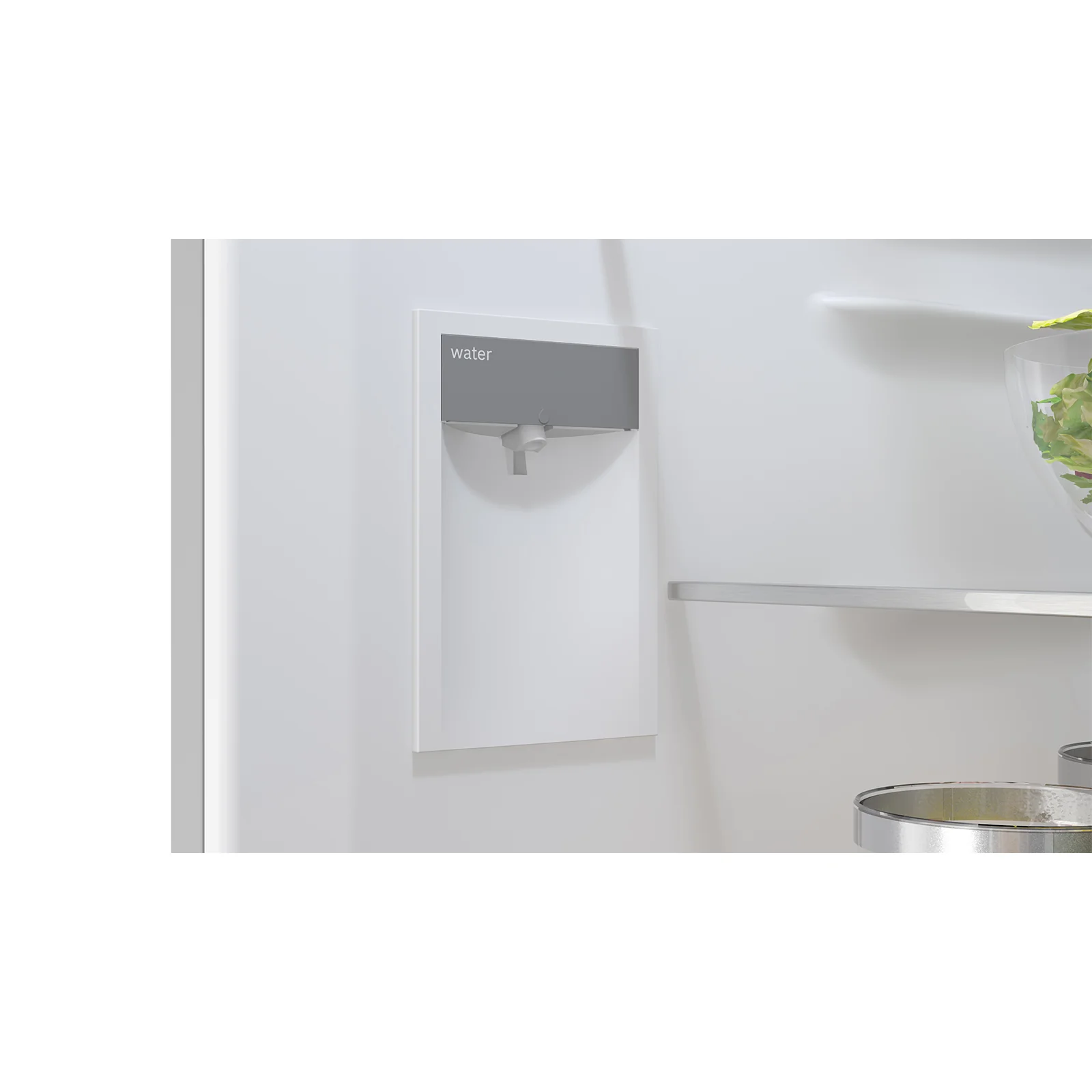 Bosch 24" 12.8 Cu. Ft. Black Glass Smart Counter-Depth-Bottom Freezer Refrigerator with Home Connect - B24CB80ESB - Image 6
